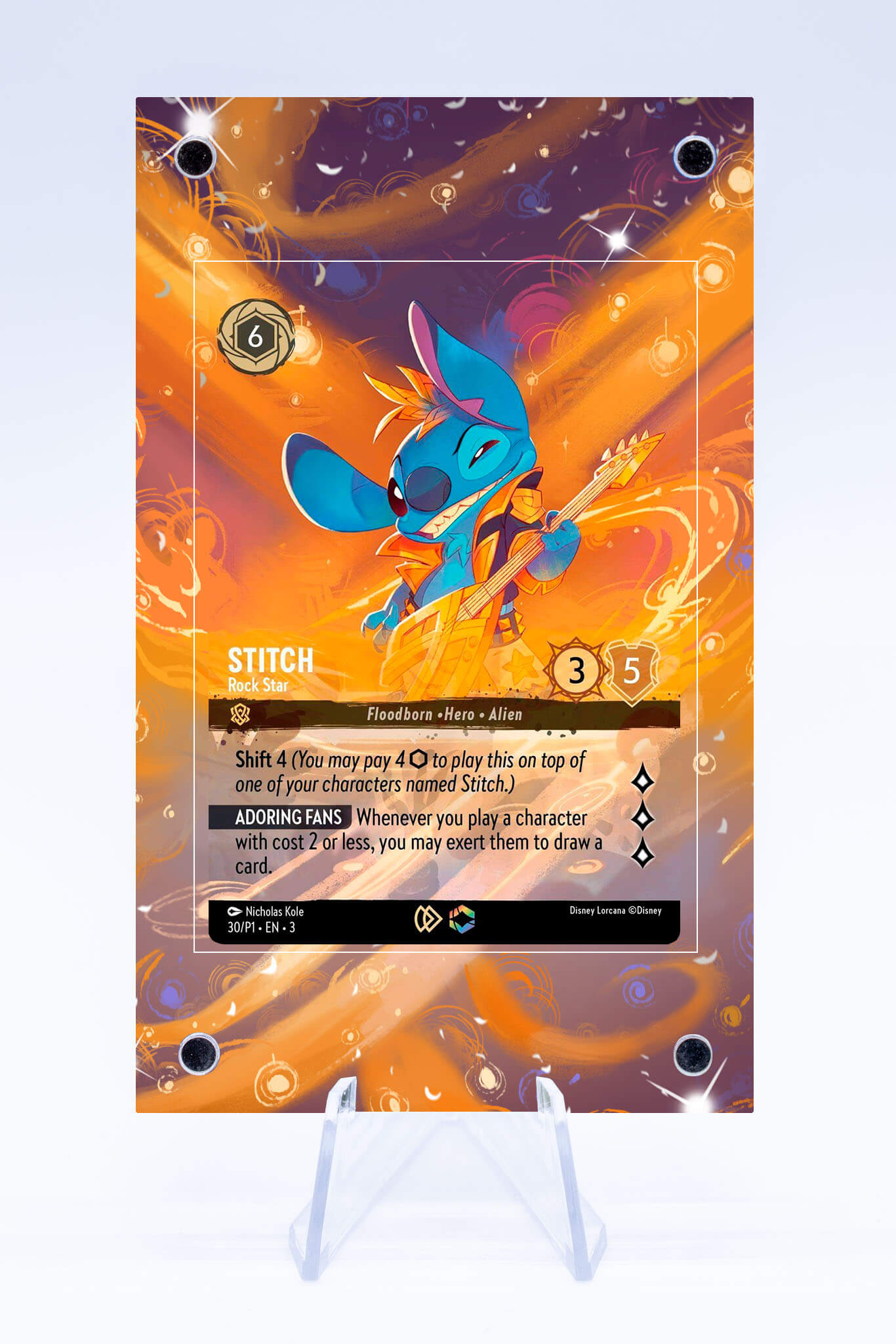Stitch Rock Star 30 P1 Case | Promo Case