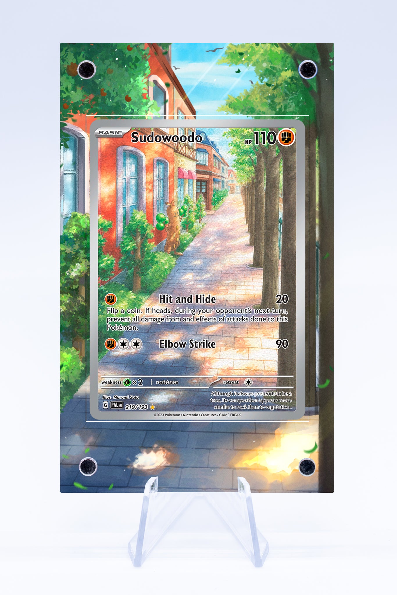 Sudowoodo 219 193 Case | Paldea Evolved