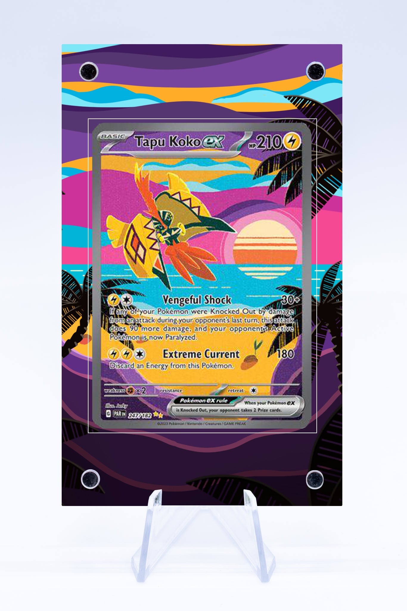 Tapu Koko EX 247 182 Case | Art Guard (Ungraded)