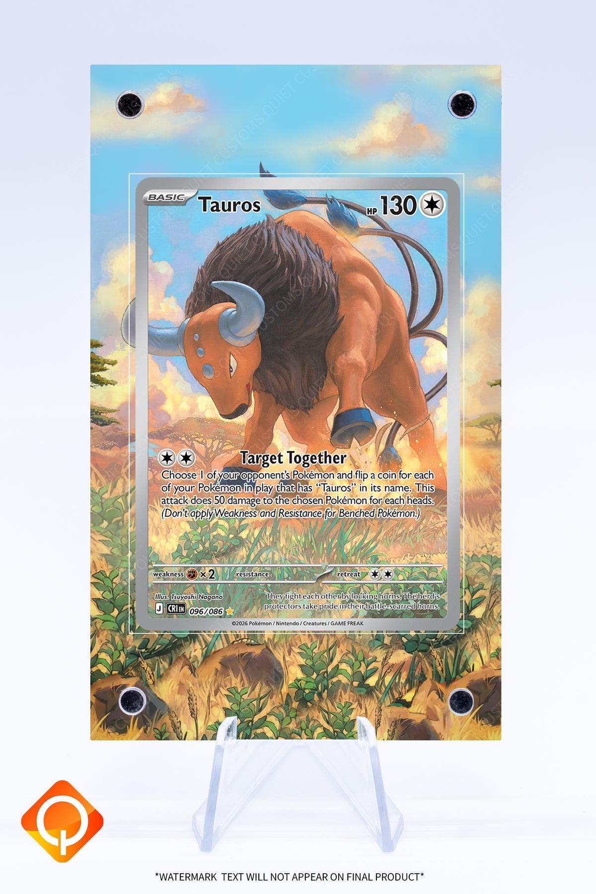 Tauros 096 086 Case | Art Guard (Ungraded)