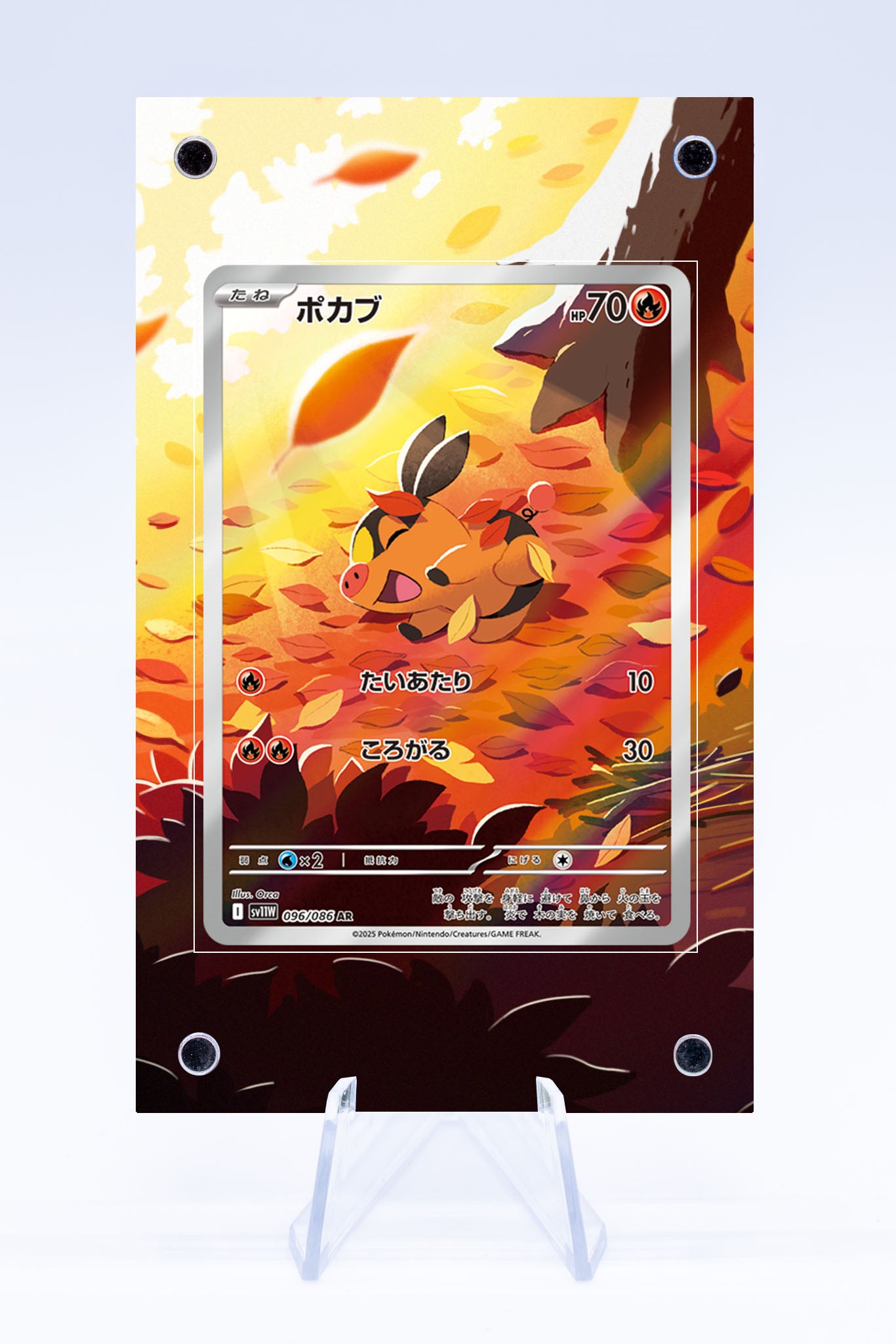 tepig pokemon card Pokemon Card "Tepig" sv11W 096/086 Japanese Ver (AR)