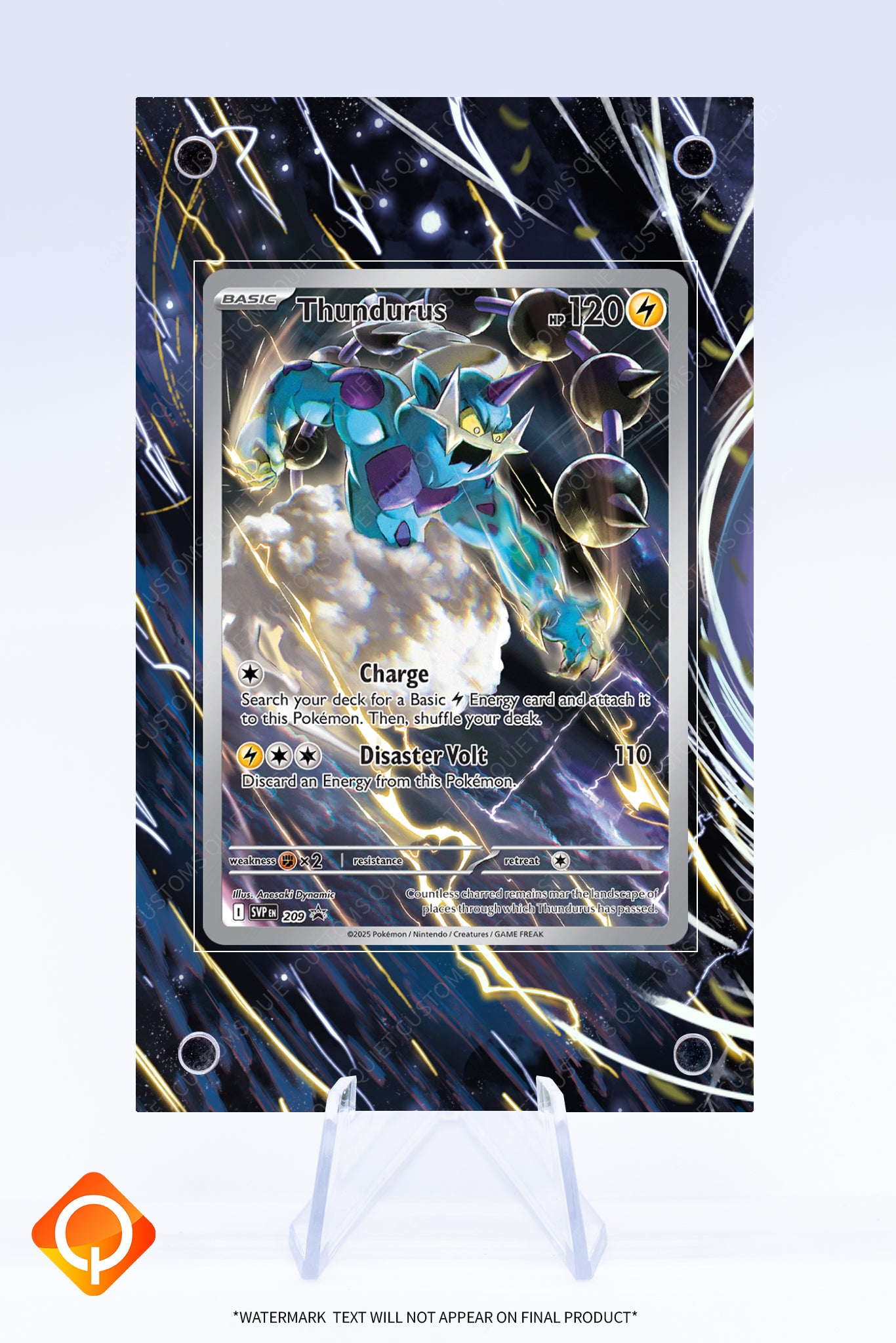 Thundurus 209 Promo Case | Art Guard (Ungraded)