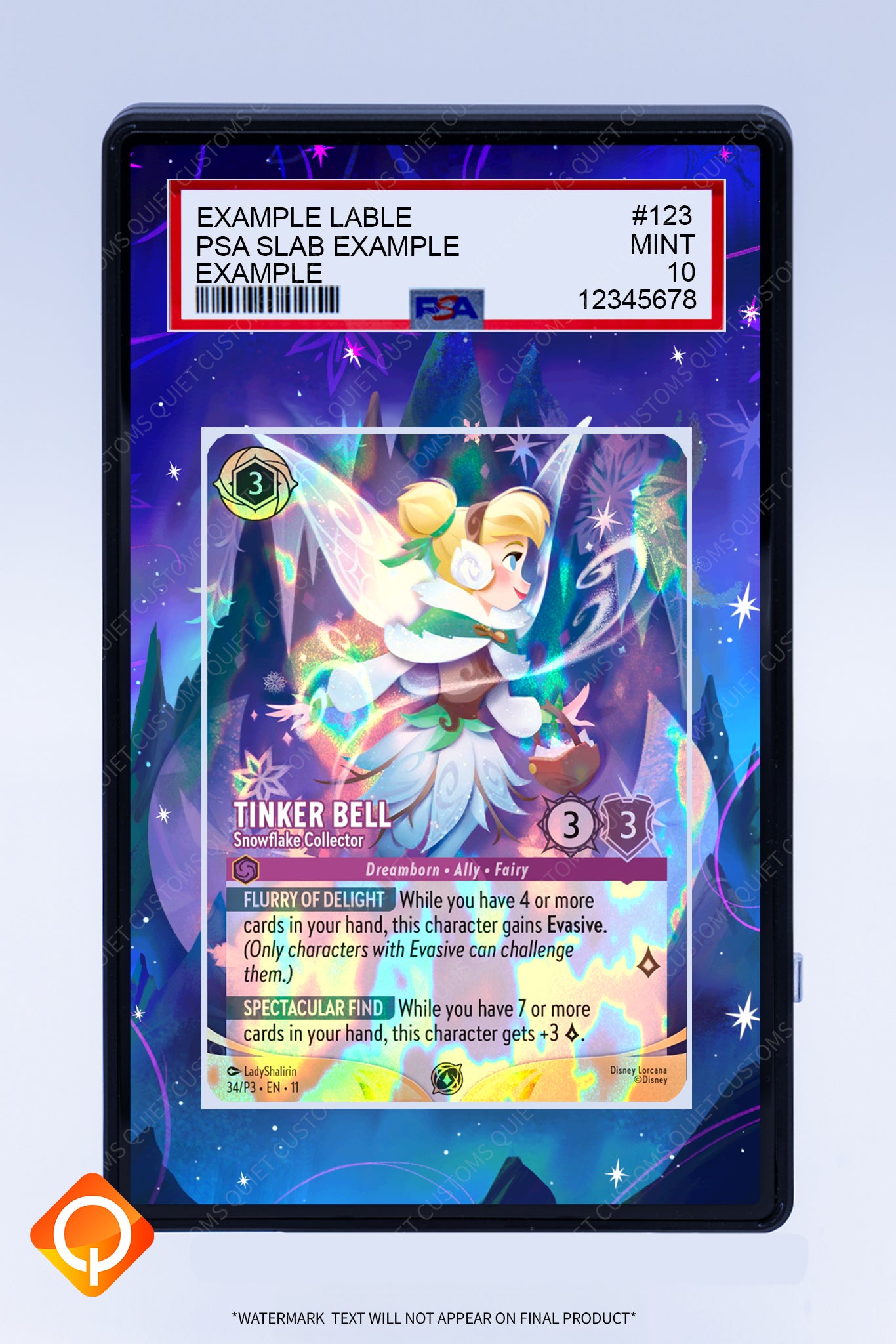 Tinkerbell 32 P3 (Graded) Case