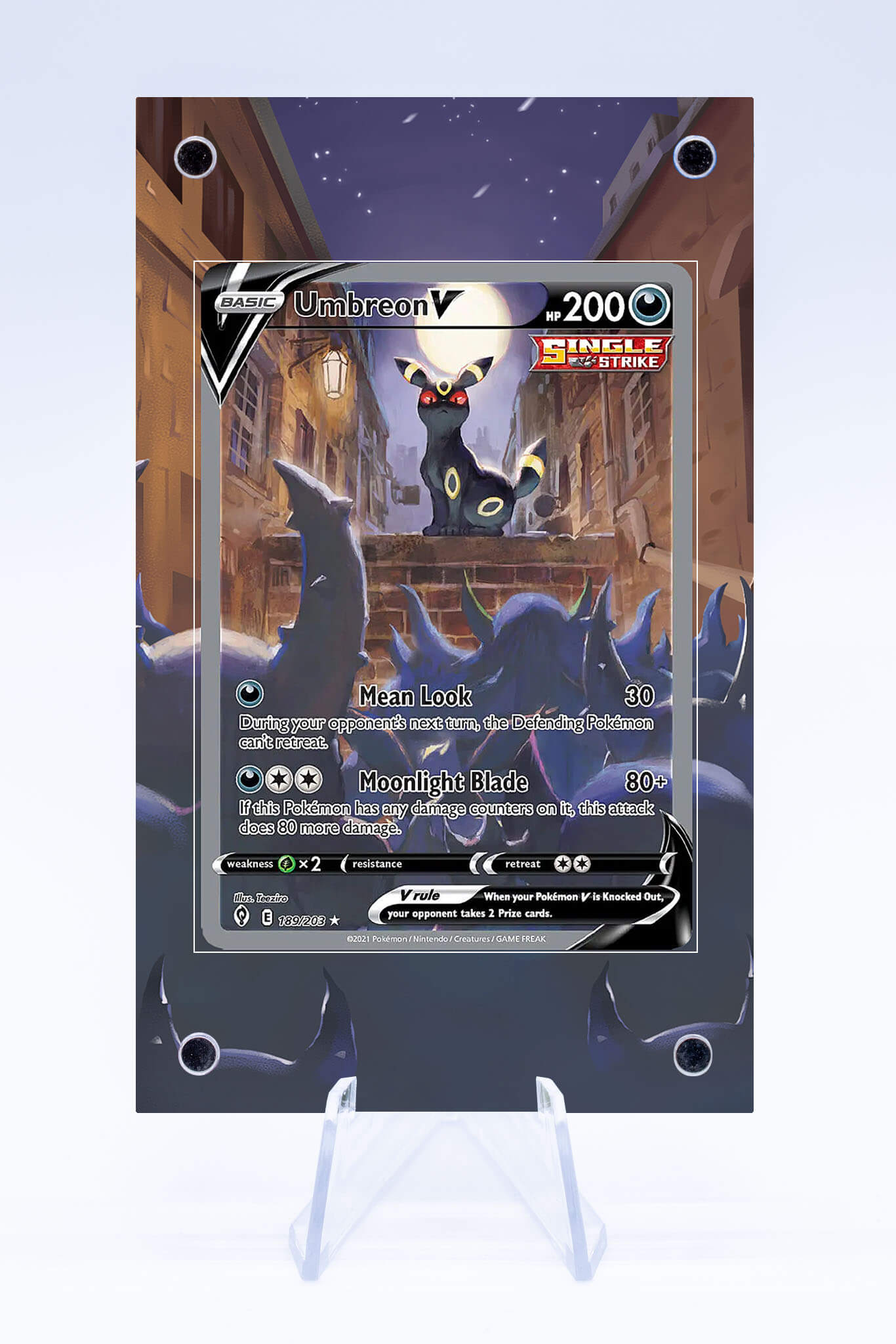 Umbreon V 189 203 Case | Evolving Skies | Art Guard (Ungraded) Umbreon V 189 203 Case | Evolving Skies | Art Guard (Ungraded)