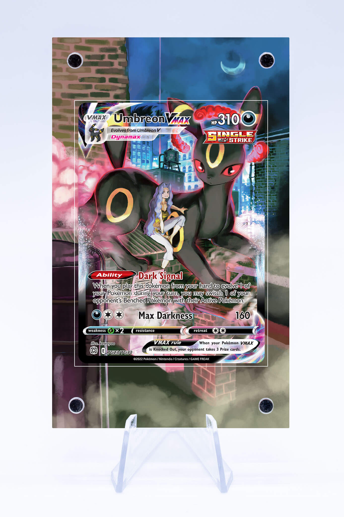 Umbreon VMAX TG23 TG30 Case | Brilliant Stars | Art Guard (Ungraded) Umbreon VMAX TG23 TG30 Case | Brilliant Stars | Art Guard (Ungraded)