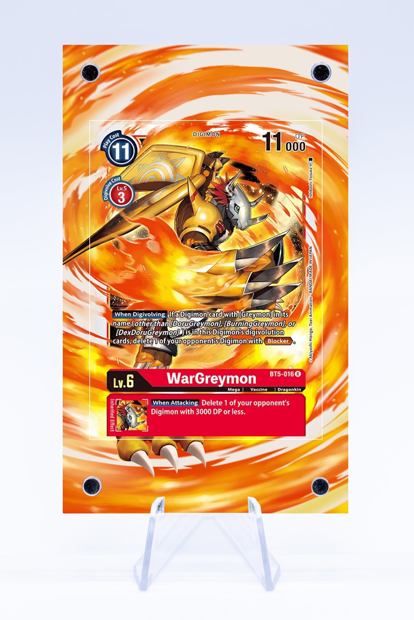 Wargreymon BT5-016 Case