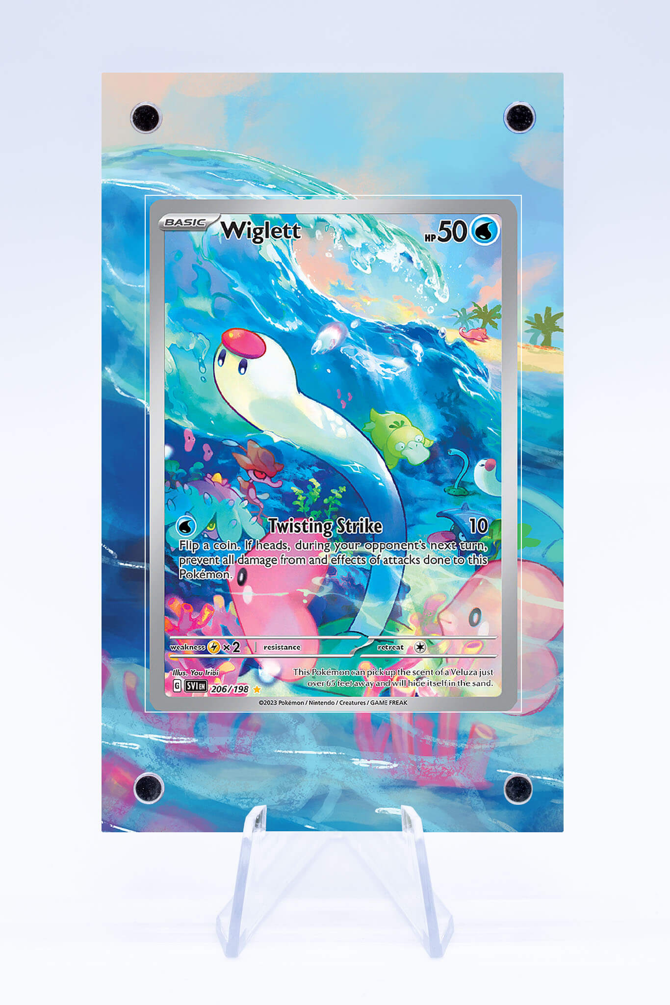 Wiglett 206 198 Case | Paldea Evolved