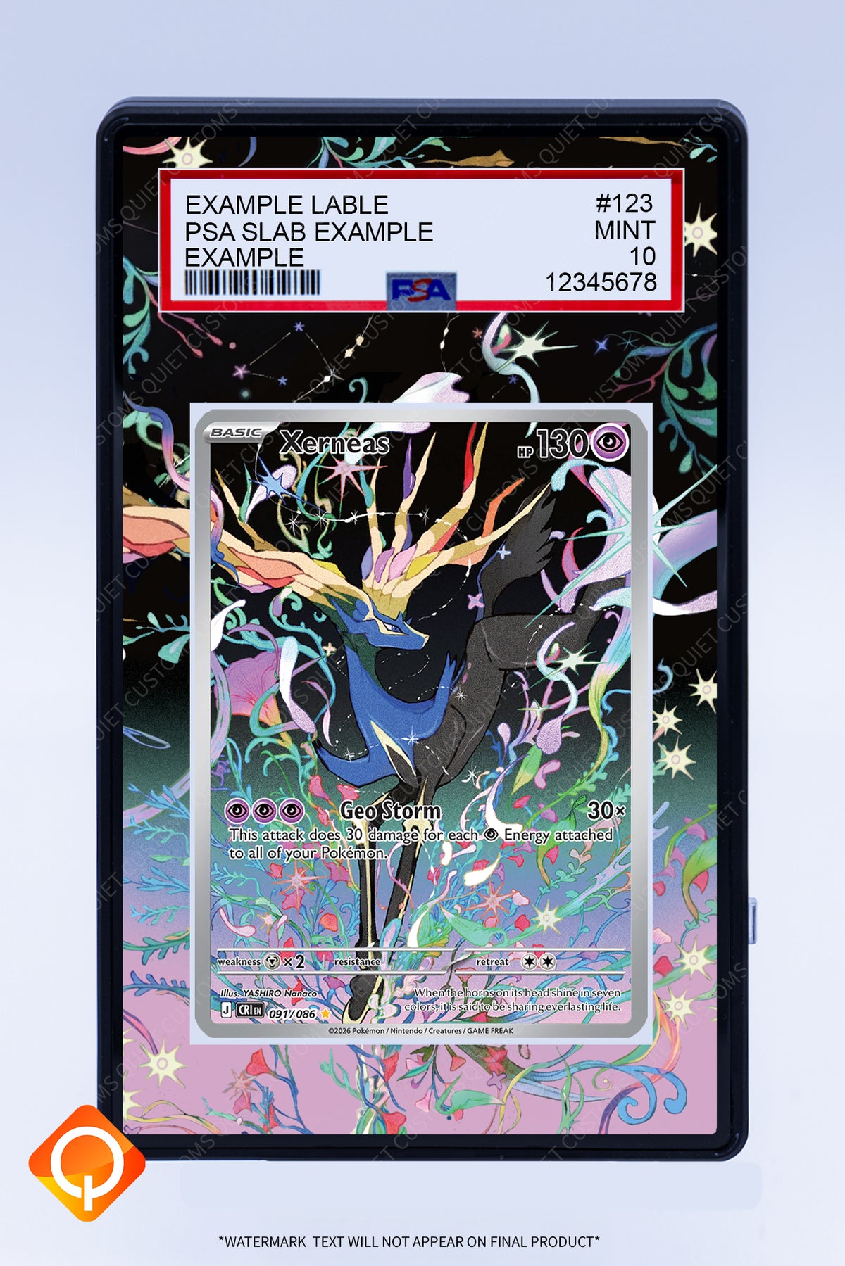 Xerneas 091 086 (Graded) Case