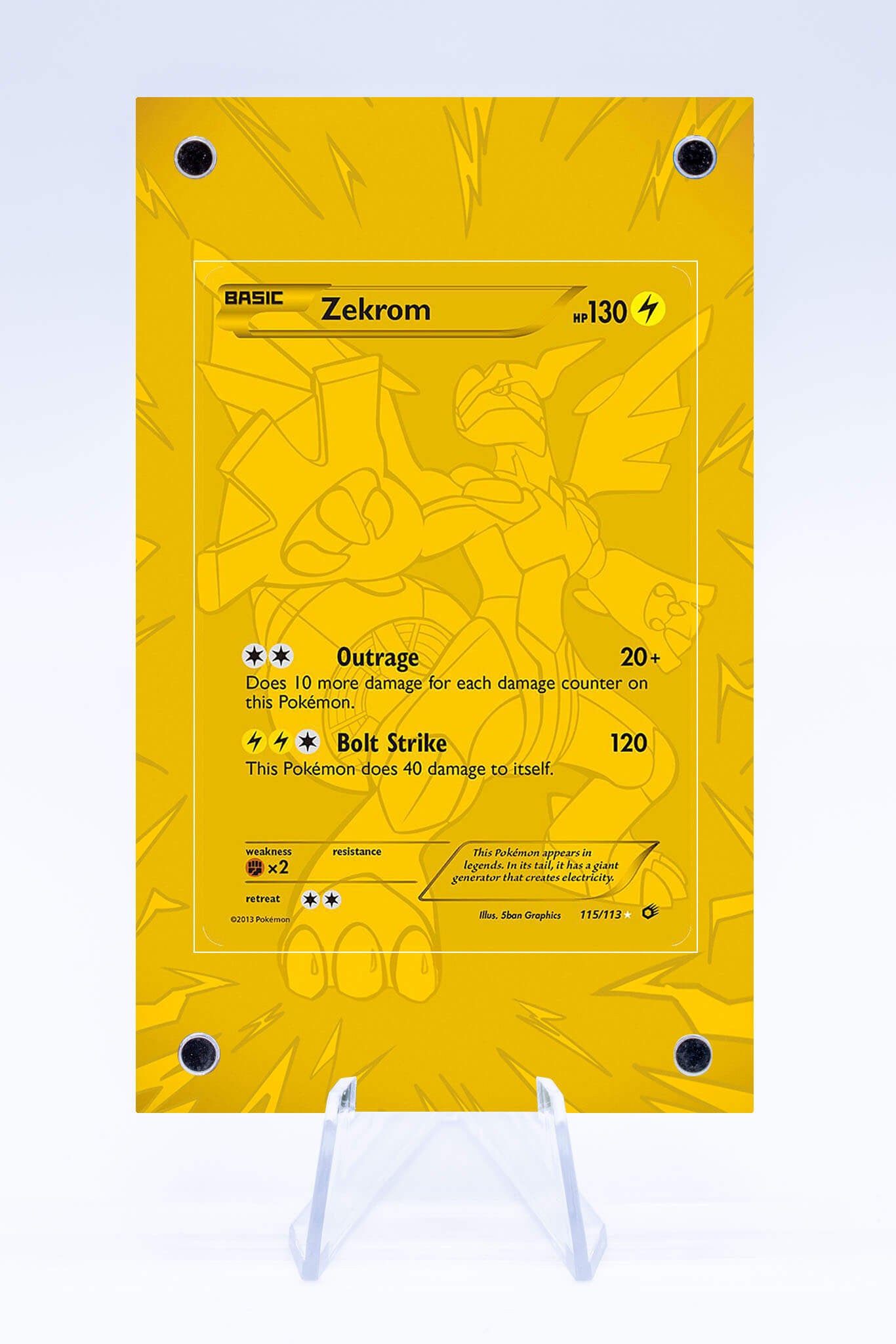 Zekrom 115 113 Case | Legendary Treasures