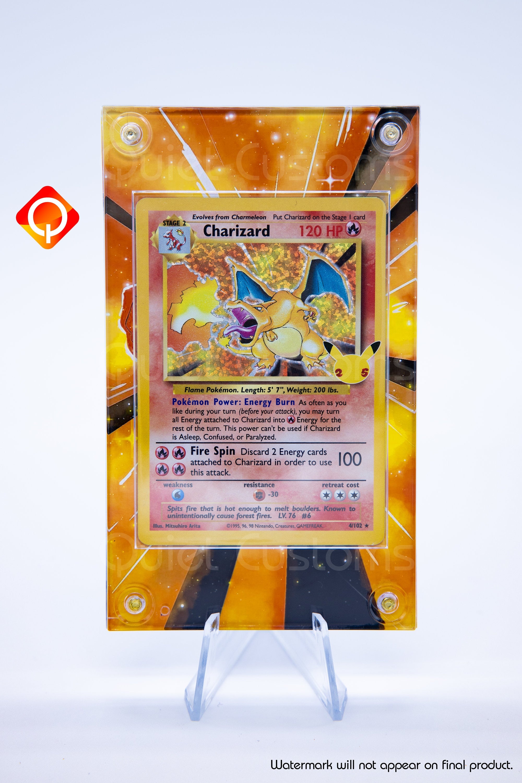 Charizard Case | All Sets | Extended Pokémon Art Hardcase Protector Display