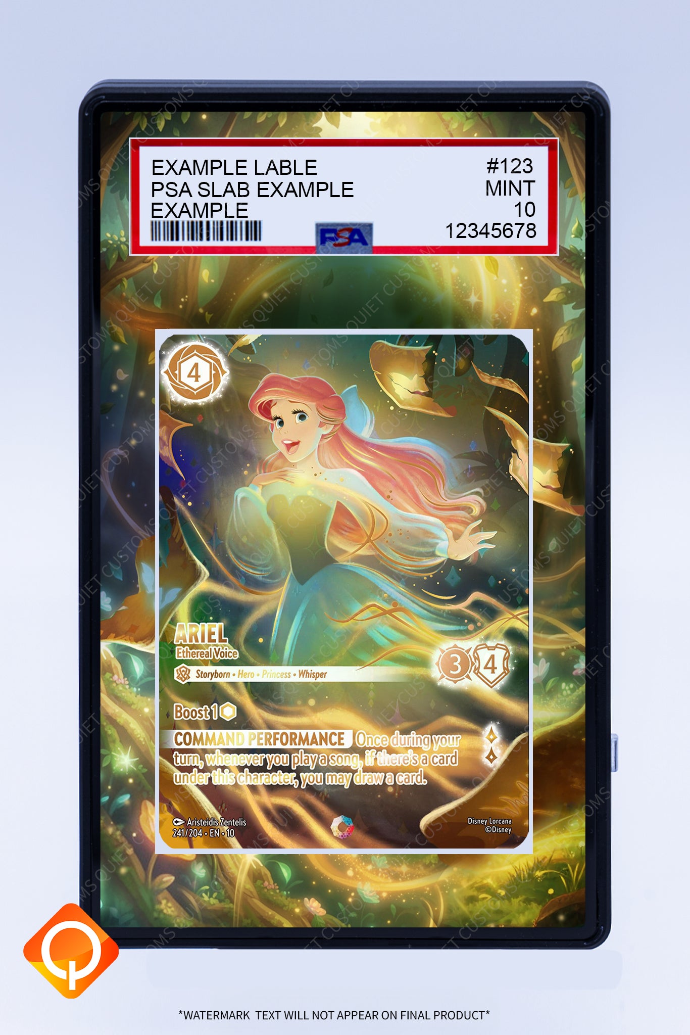 Ariel Ethereal Voice 241 204 (Graded) Case