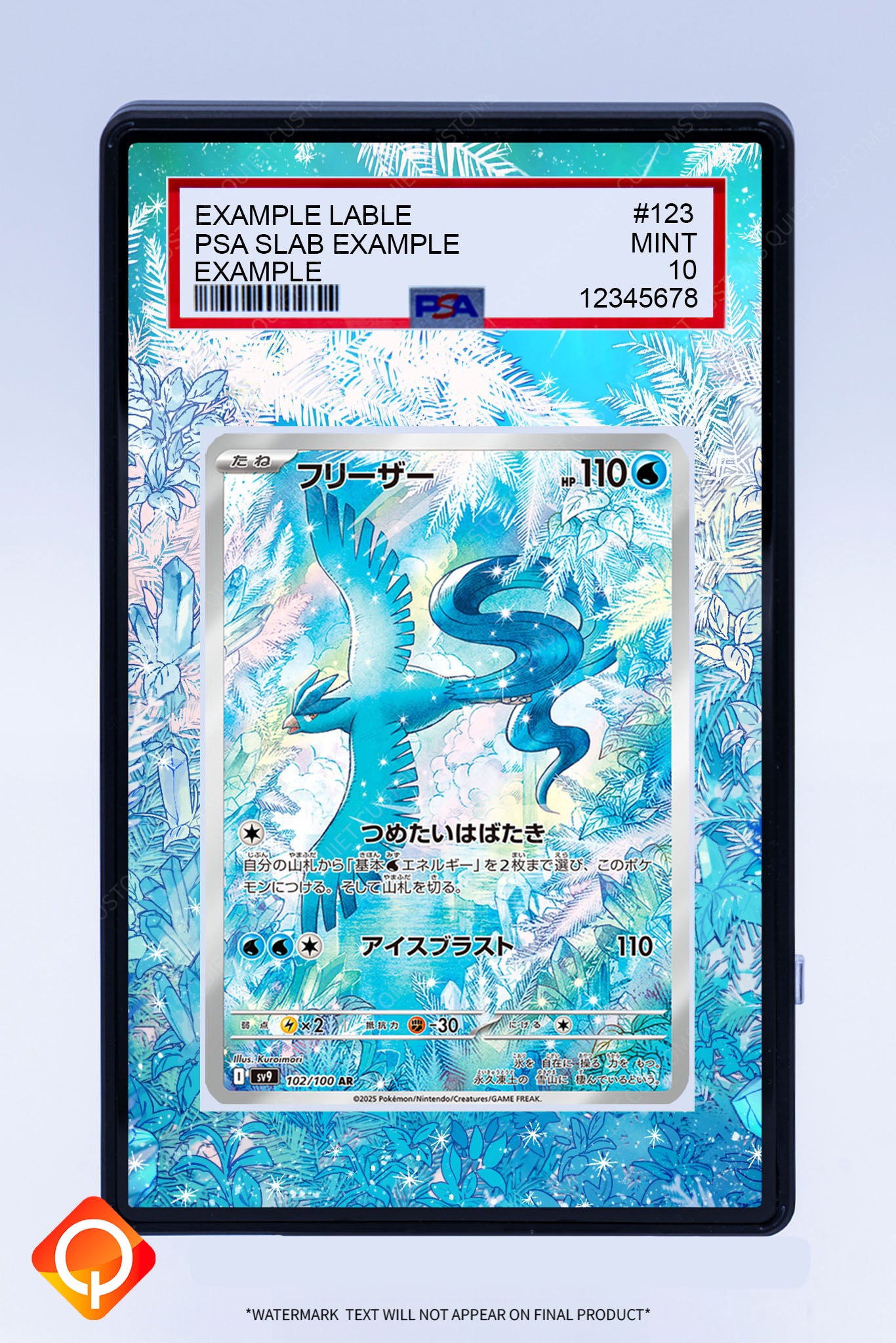 Articuno 161 159 (Graded) Case