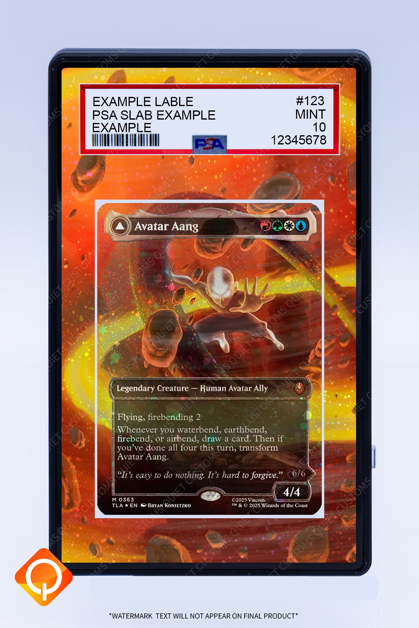 Avatar Aang 363 | Magic | (Graded) Case