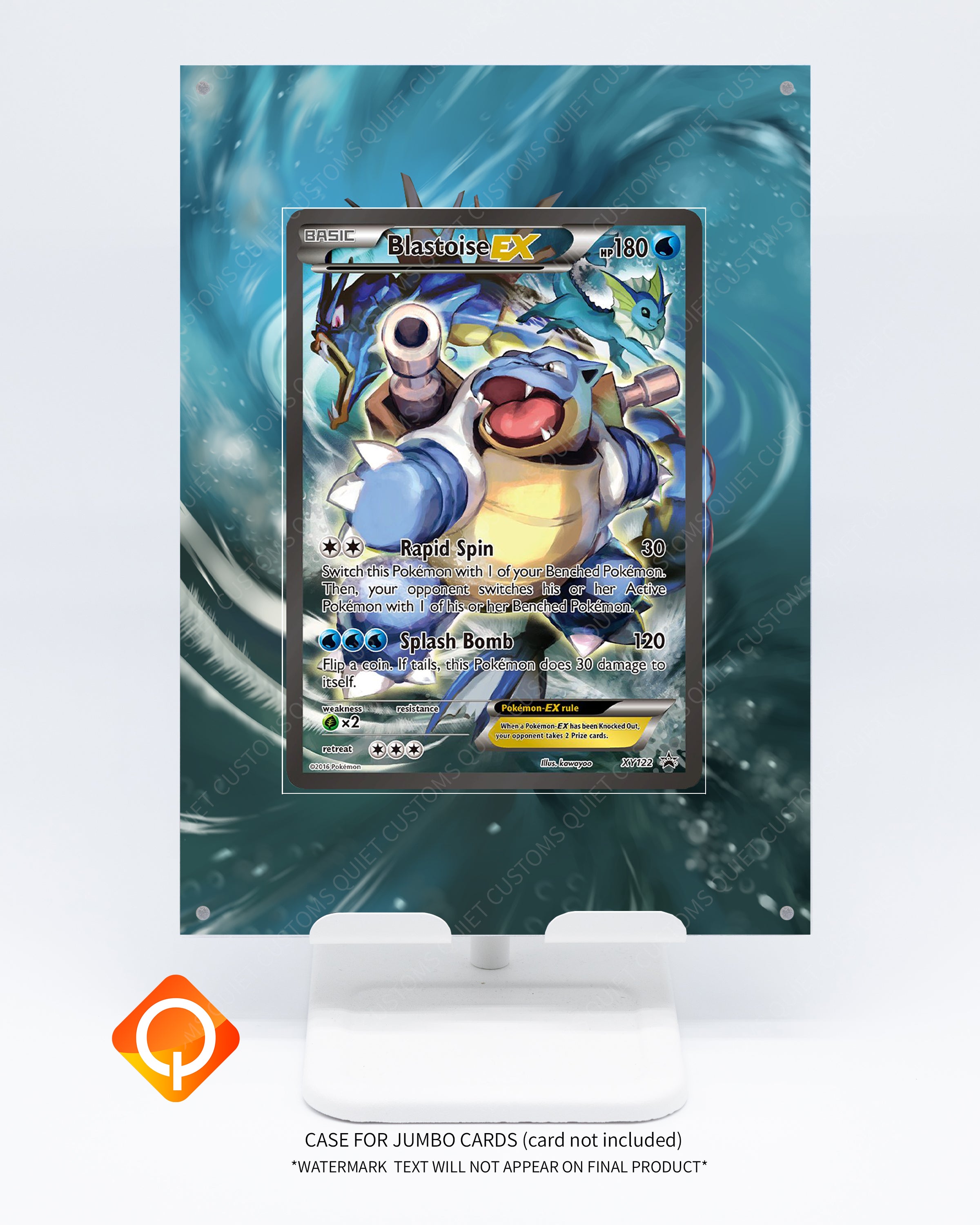 Blastoise XY112 Promo JUMBO Case | Art Guard (Ungraded)