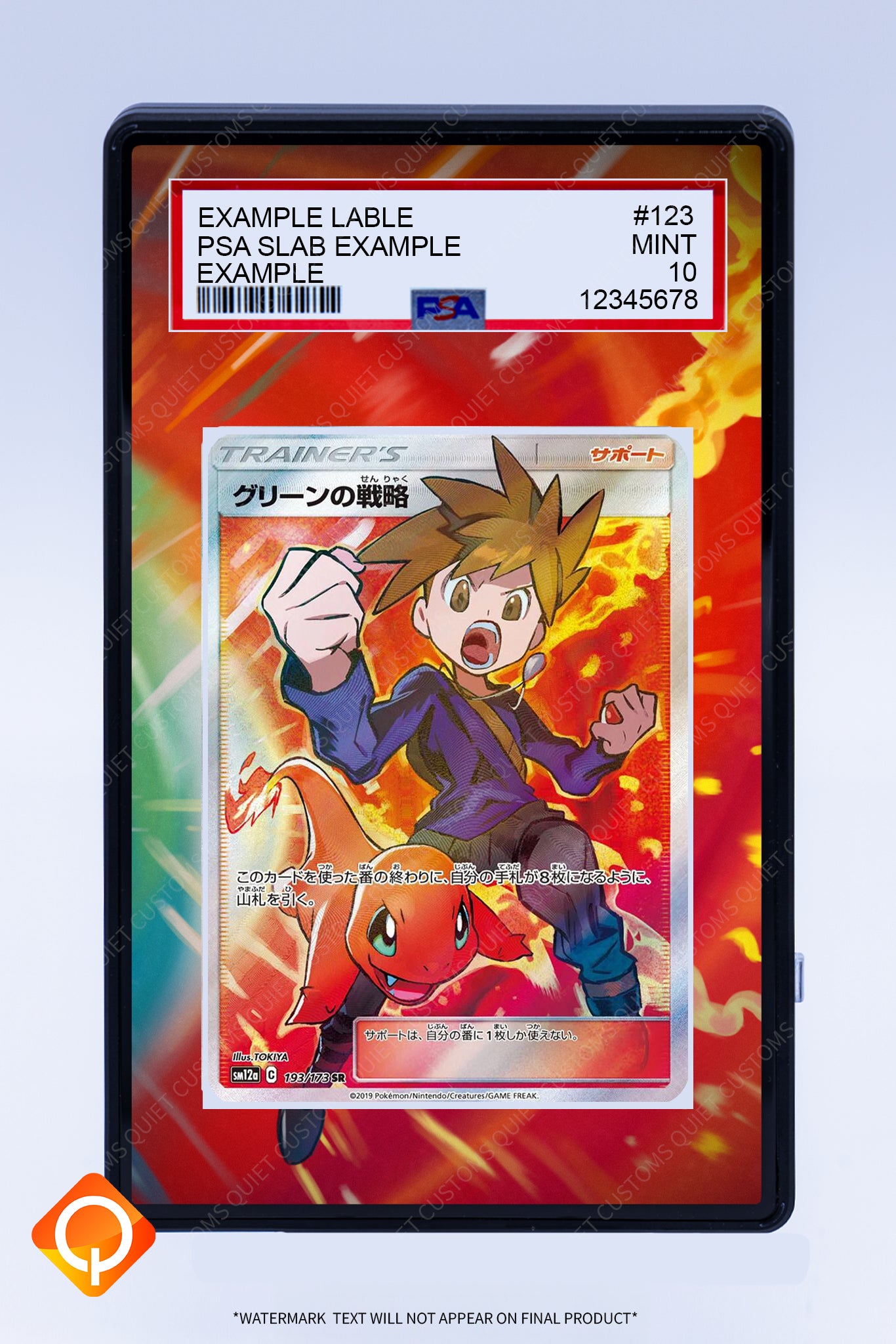 Blue's Tactics 193 173 (Graded) Case