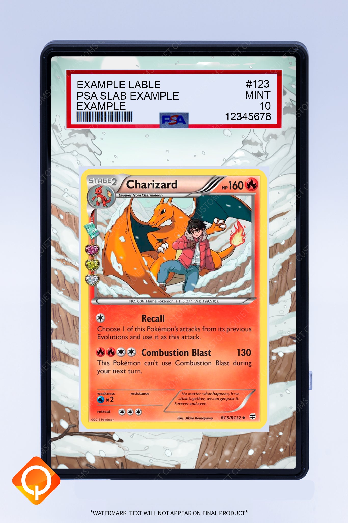 Charizard RC5 RC32 (Graded) Case
