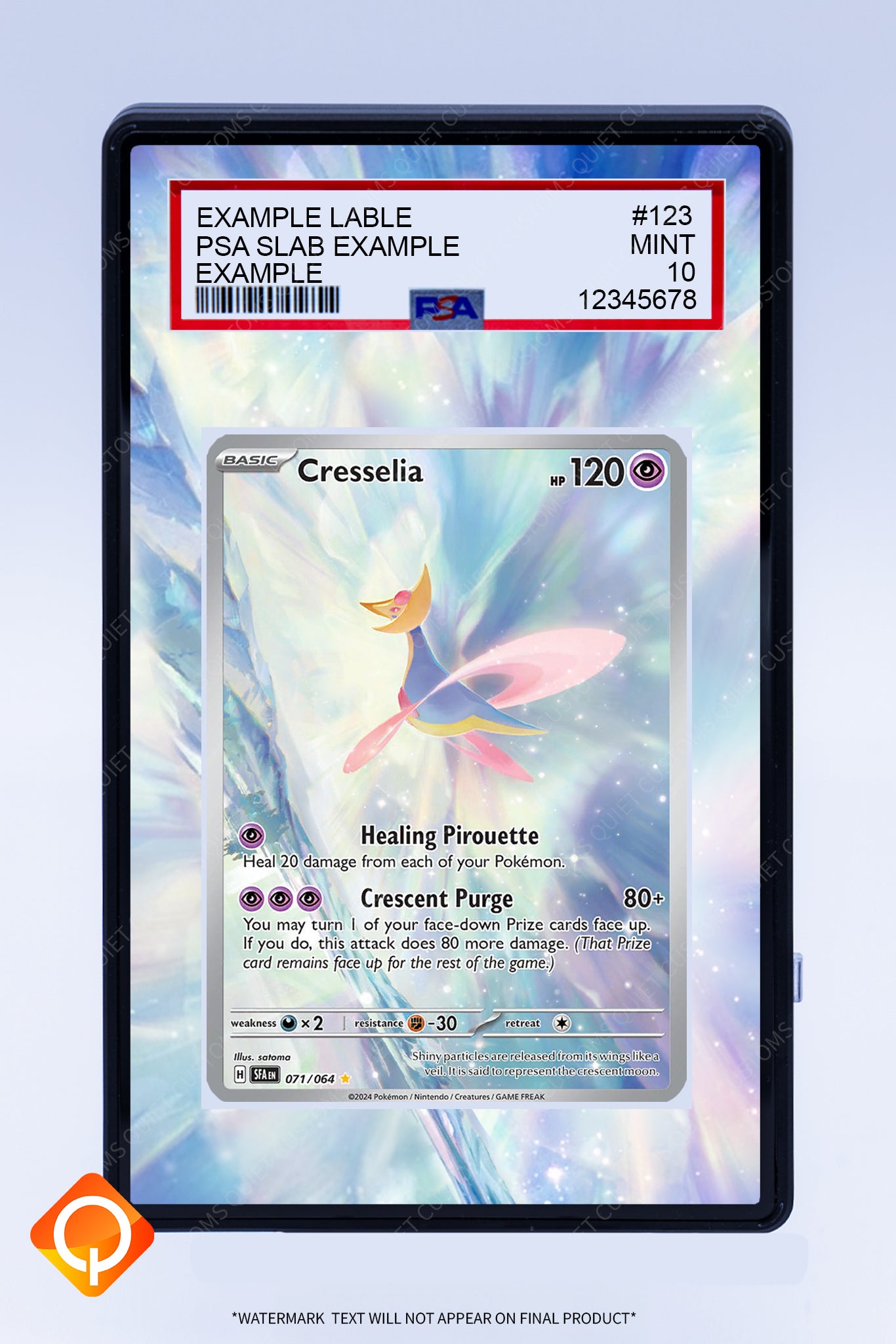 Cresselia 071 064 (Graded) Case