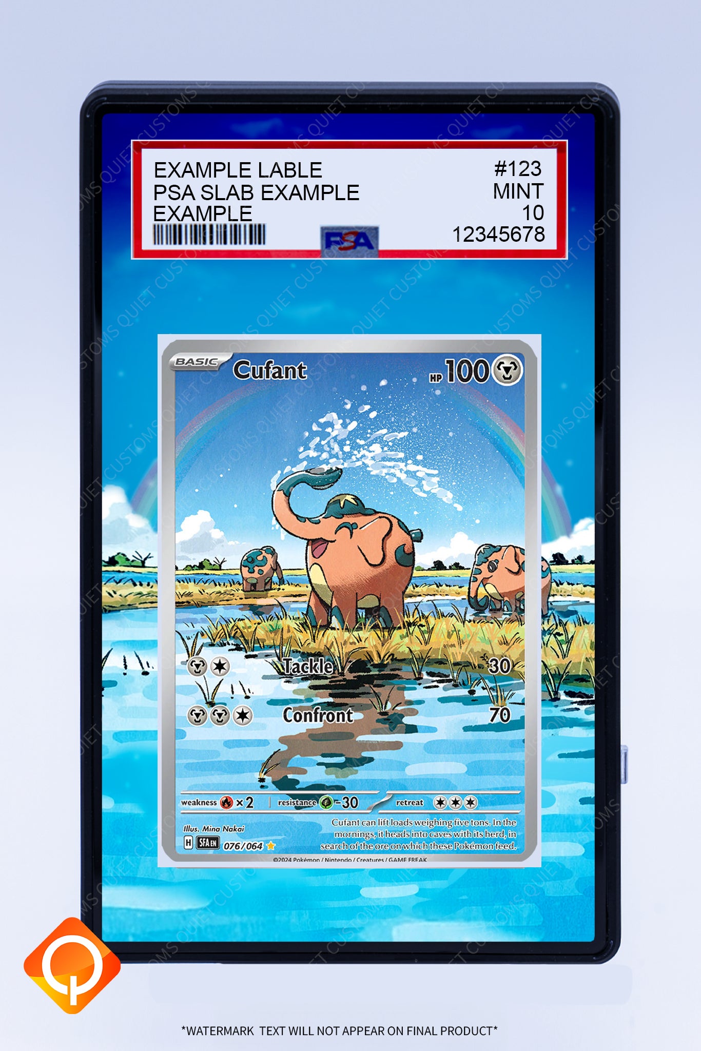Cufant 076 064 (Graded) Case