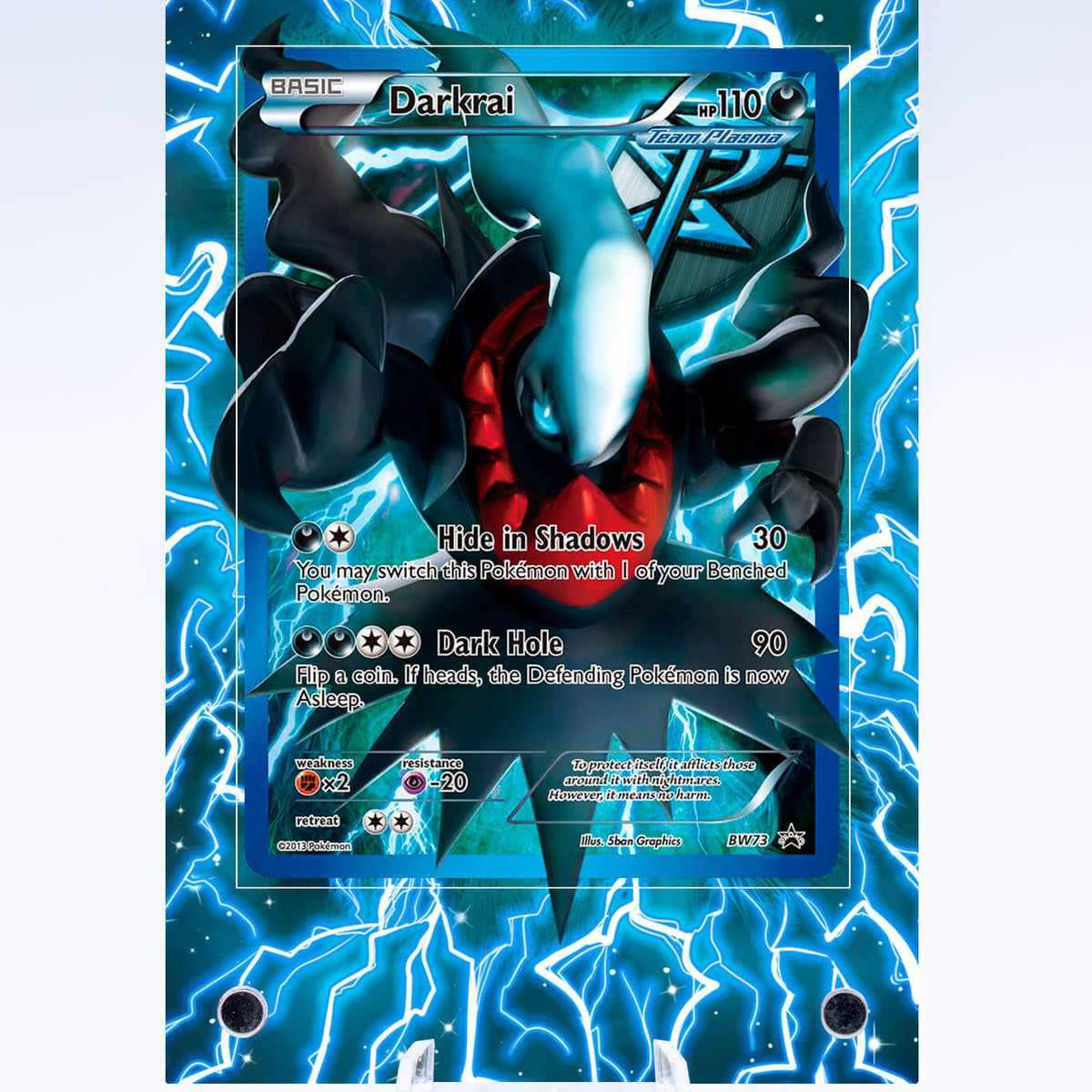 Darkrai BW73 Promo Case | Team Plasma
