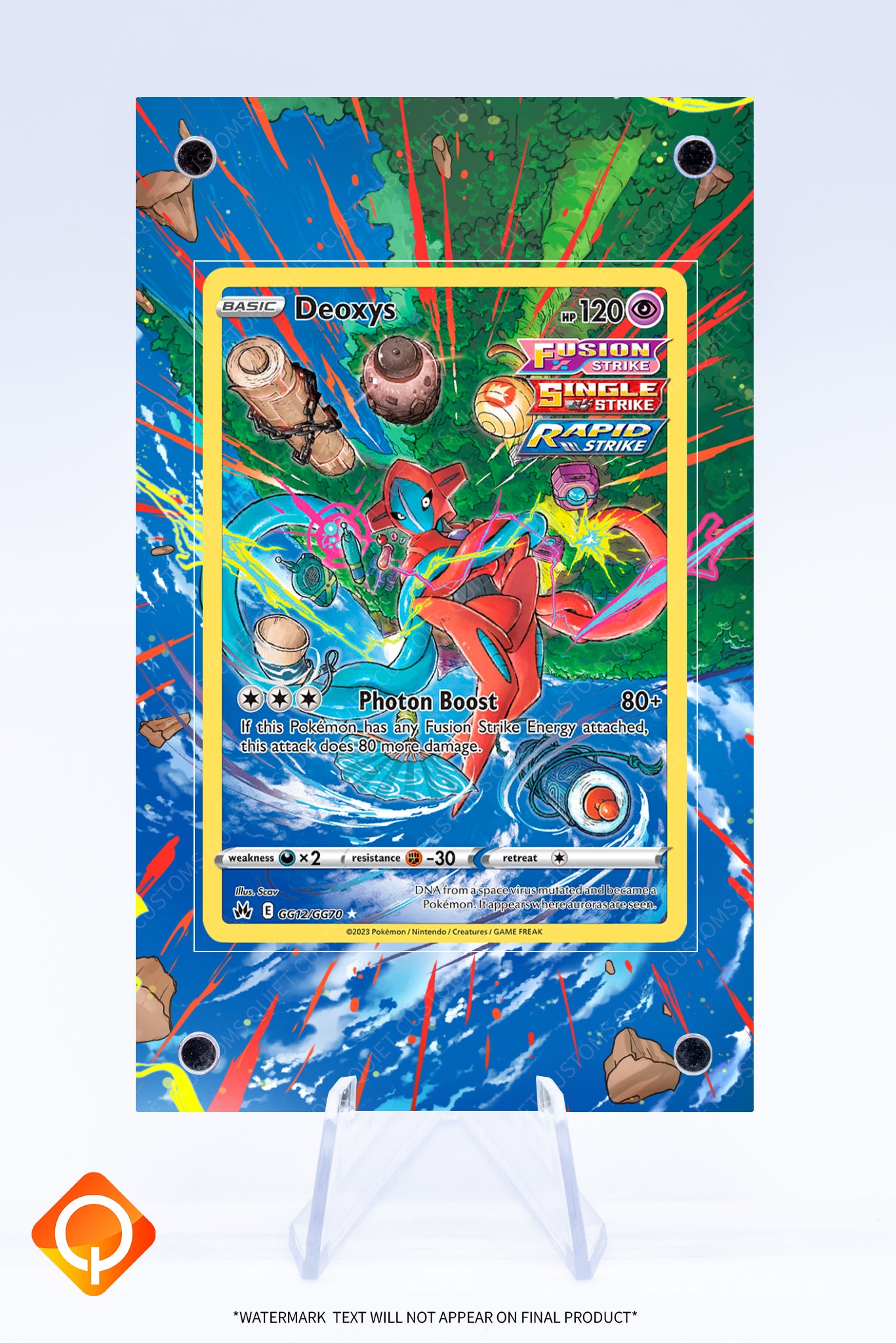 Deoxys GG12 GG70 Case | Art Guard (Ungraded)