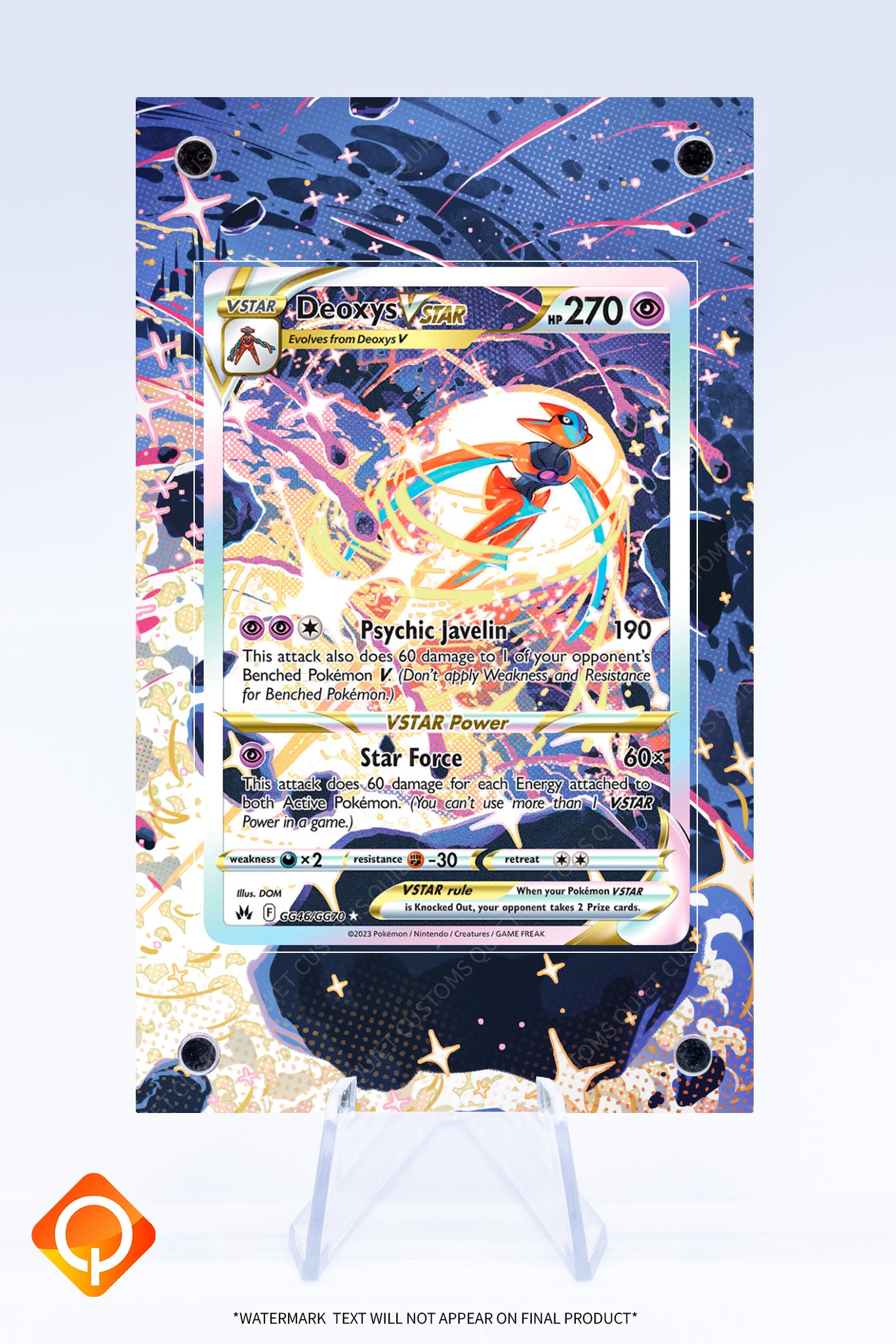 Deoxys VSTAR Case | Art Guard (Ungraded)