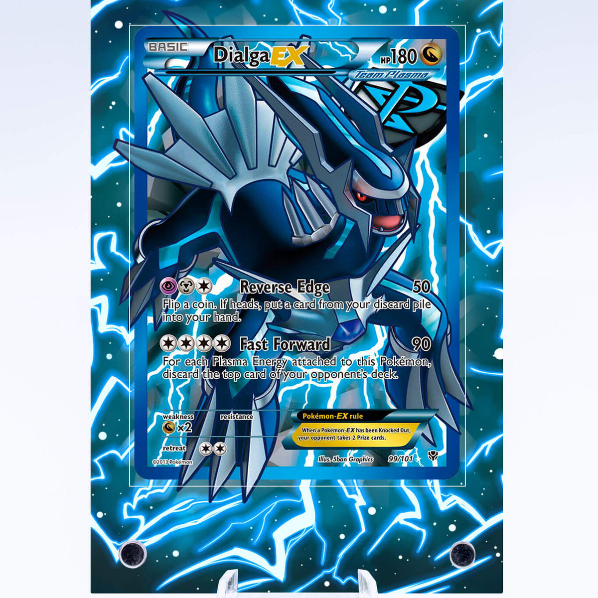 Dialga EX 99 101 Case | Plasma Blast