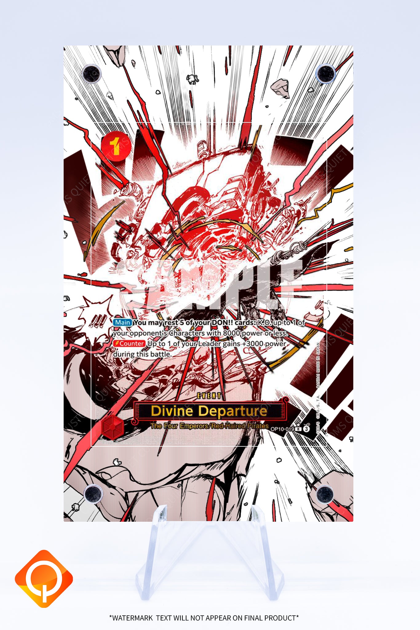 Divine Departure OP10-019 | ONE PIECE | Art Guard (Ungraded)