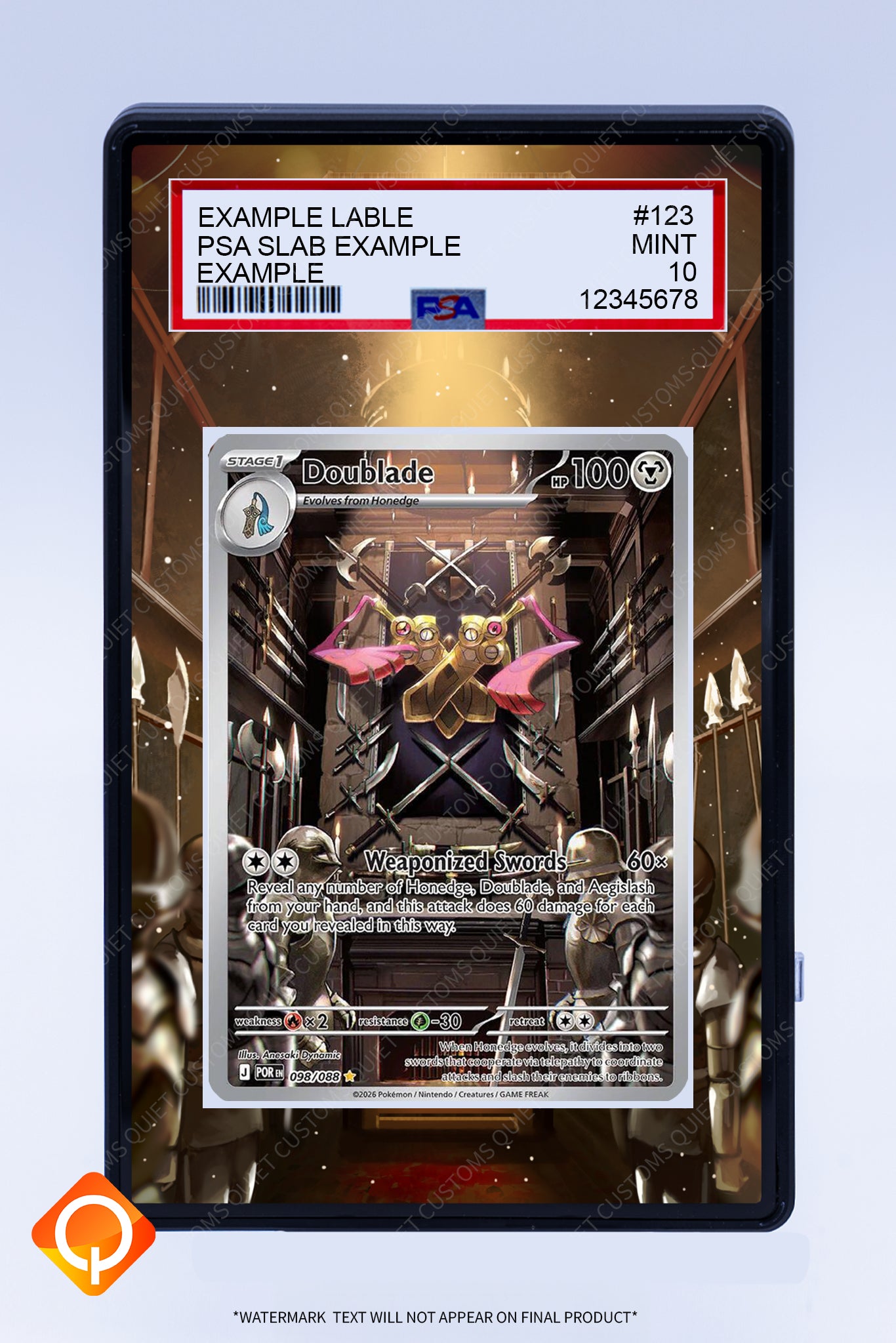 Doublade 098 088 (Graded) Case