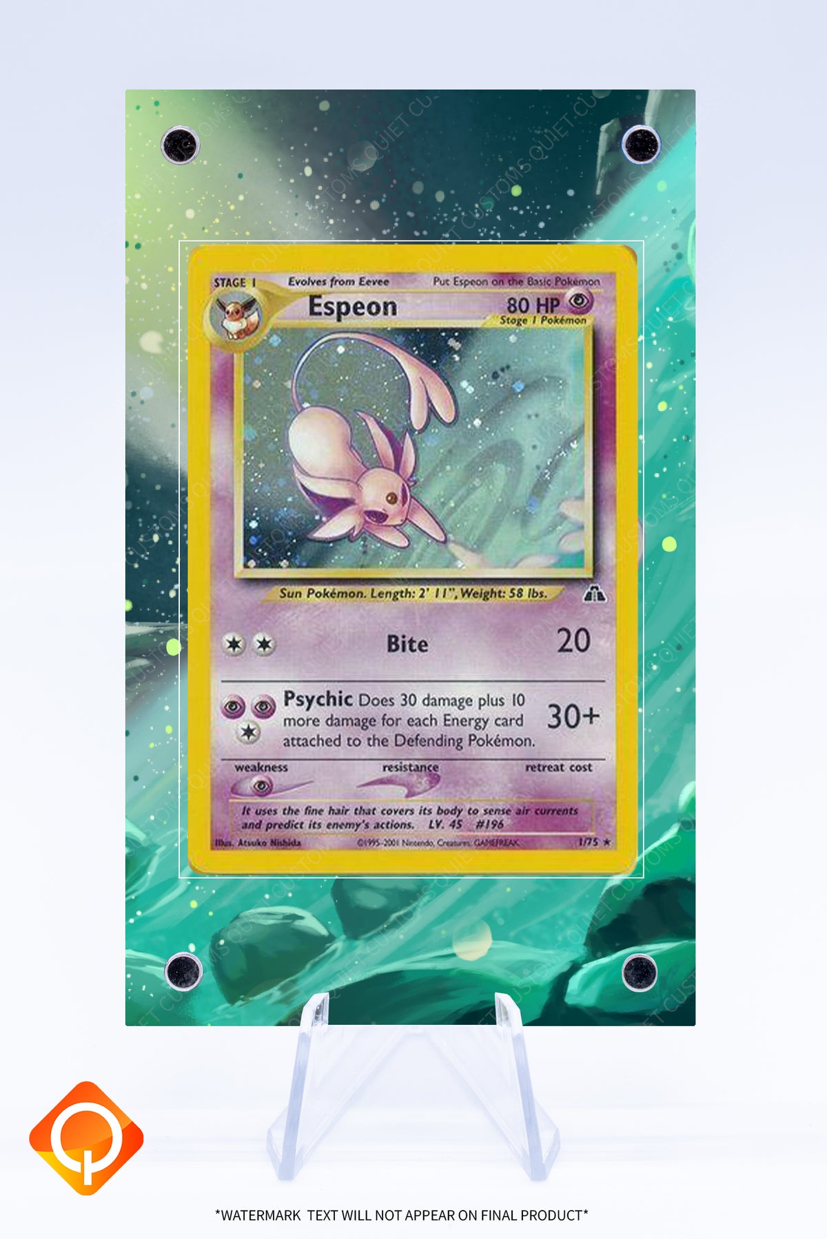 Espeon 1 75 Case | Art Guard (Ungraded)