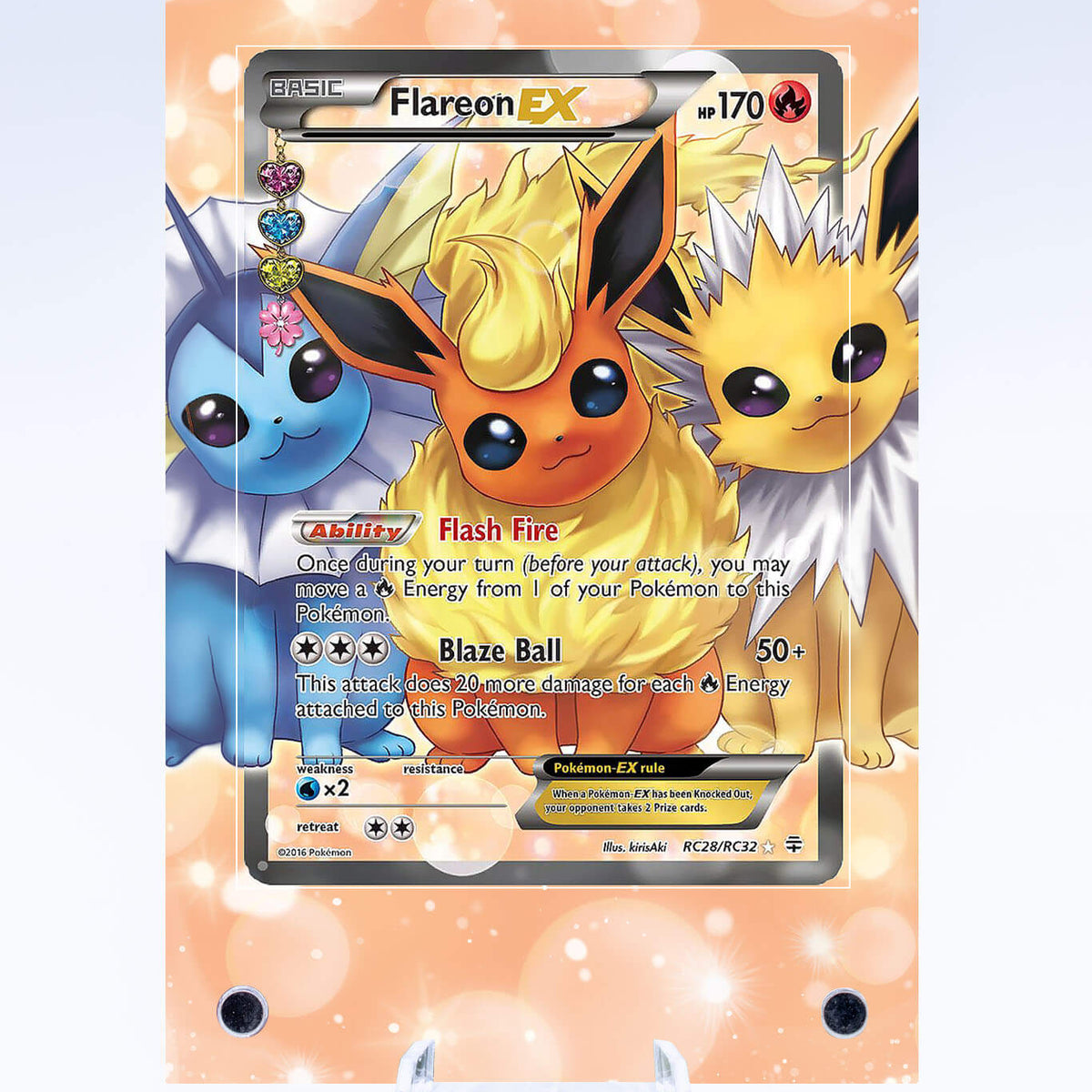 Flareon EX RC28 Case | Pokmon Generations | Art Guard (Ungraded) Flareon EX RC28 Case | Pokmon Generations | Art Guard (Ungraded)