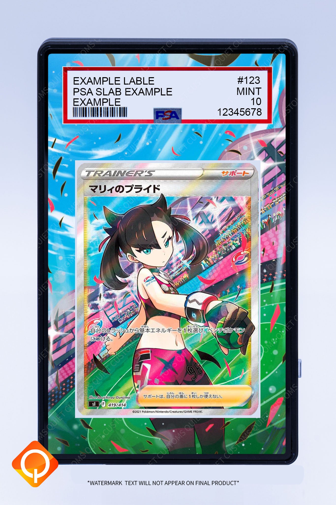 Marnies Pride 171 172 (Graded) Case