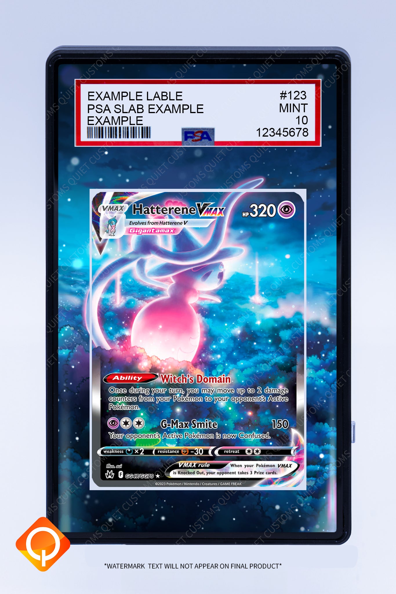 Hatterene VMAX GG47 (Graded) Case