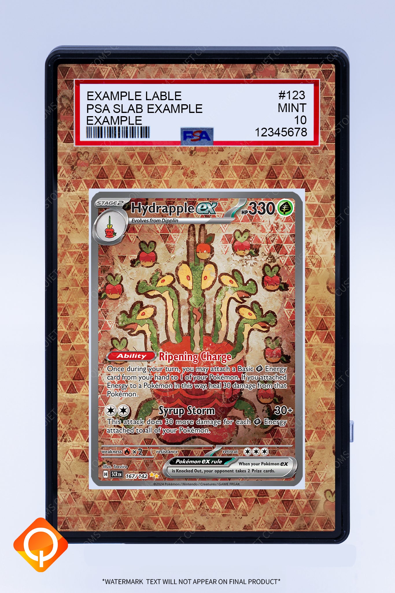 Hydrapple EX 167 142 Case | Art Guard (Ungraded)