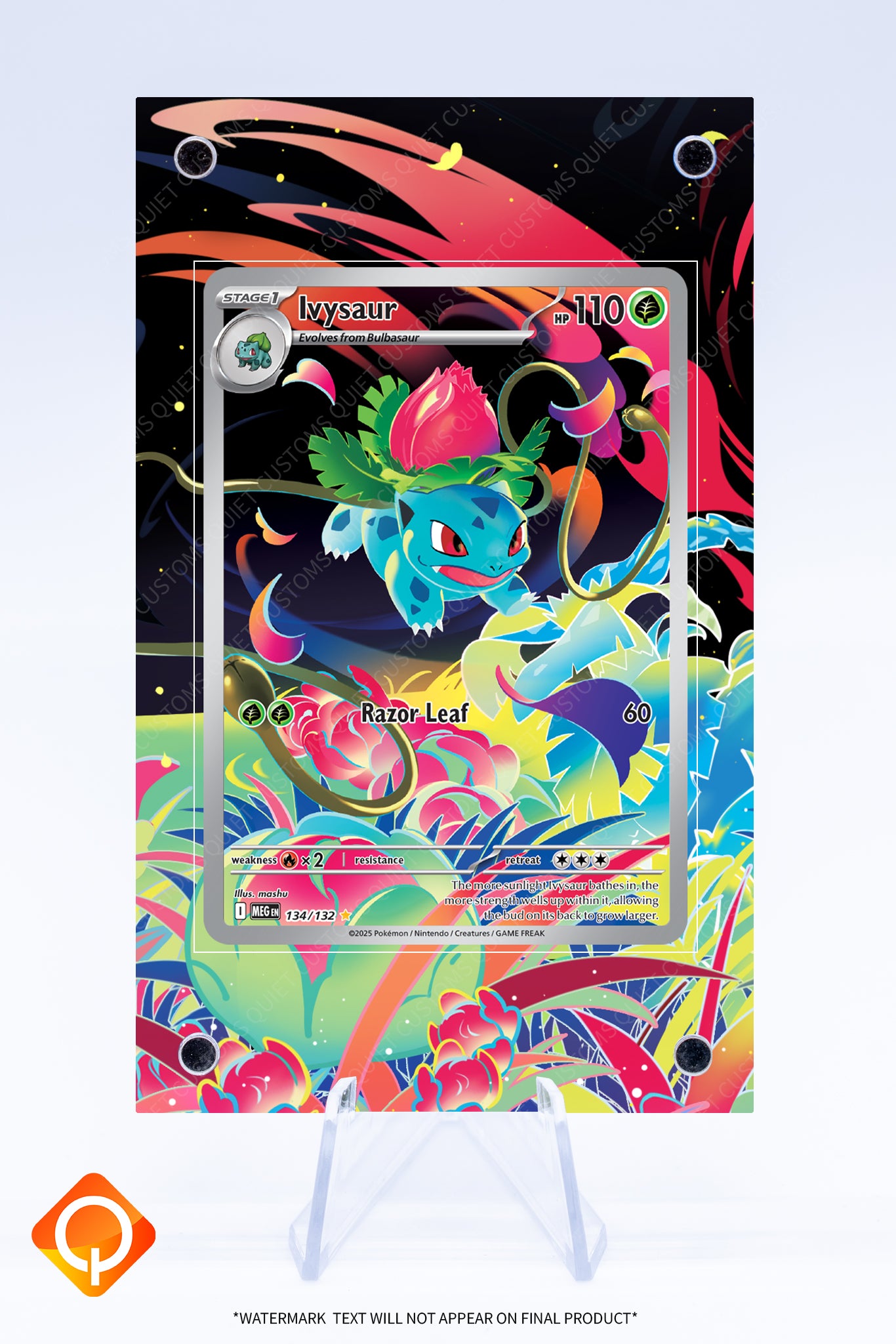 Ivysaur 134 132 Case | Art Guard (Ungraded)