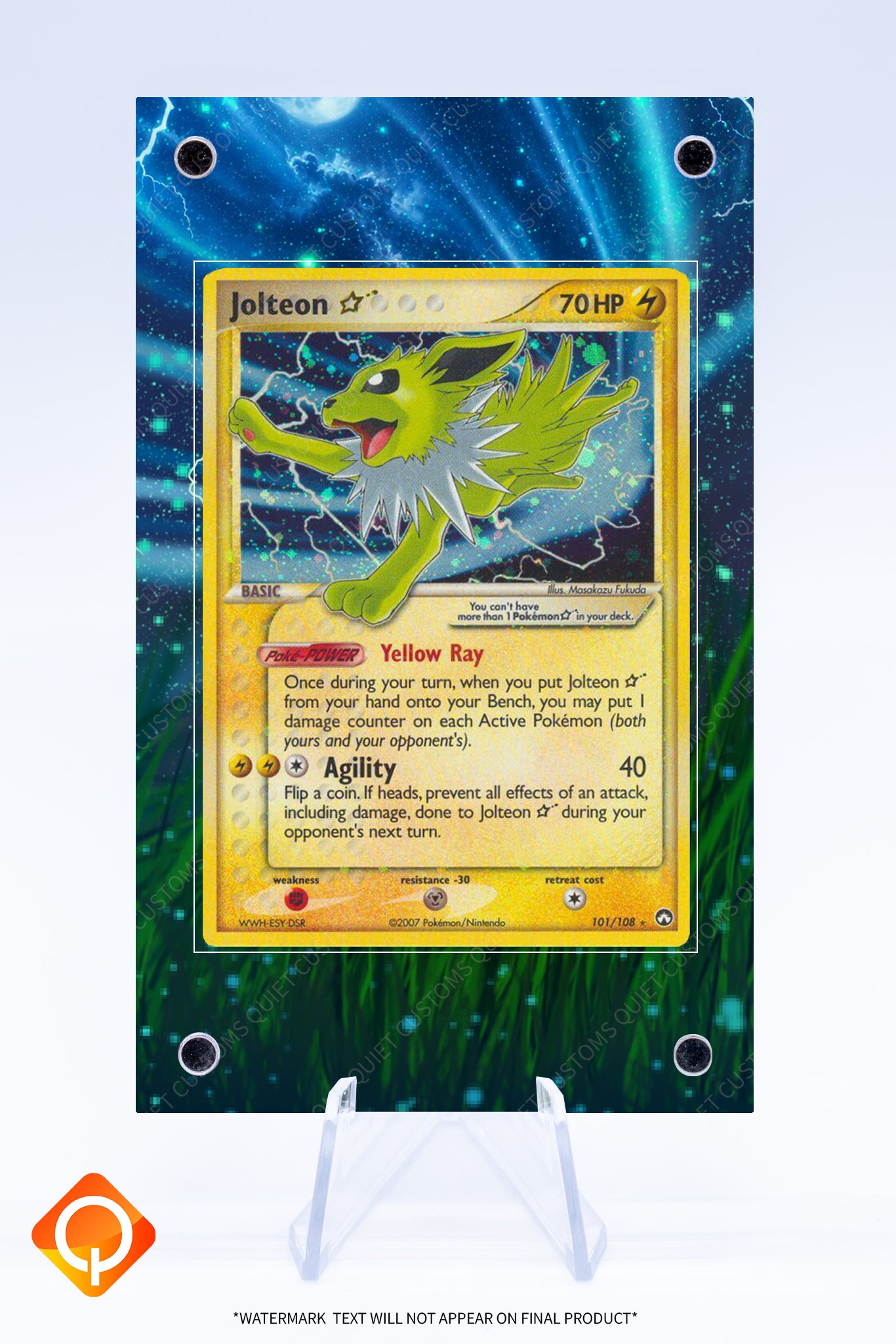 Jolteon 101 108 Case | Art Guard (Ungraded)