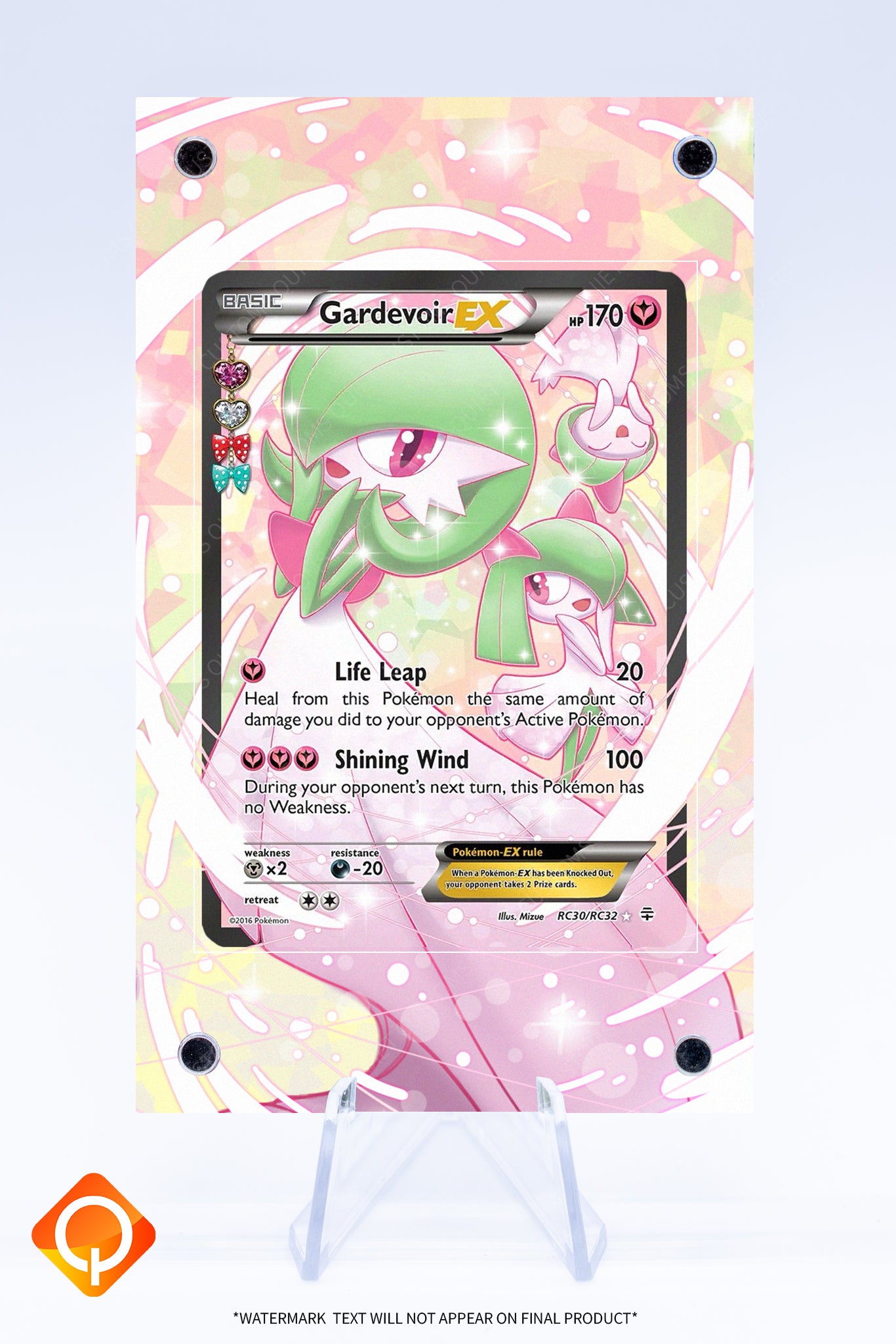 Gardevoir EX RC30 RC32 Case | Art Guard (Ungraded)