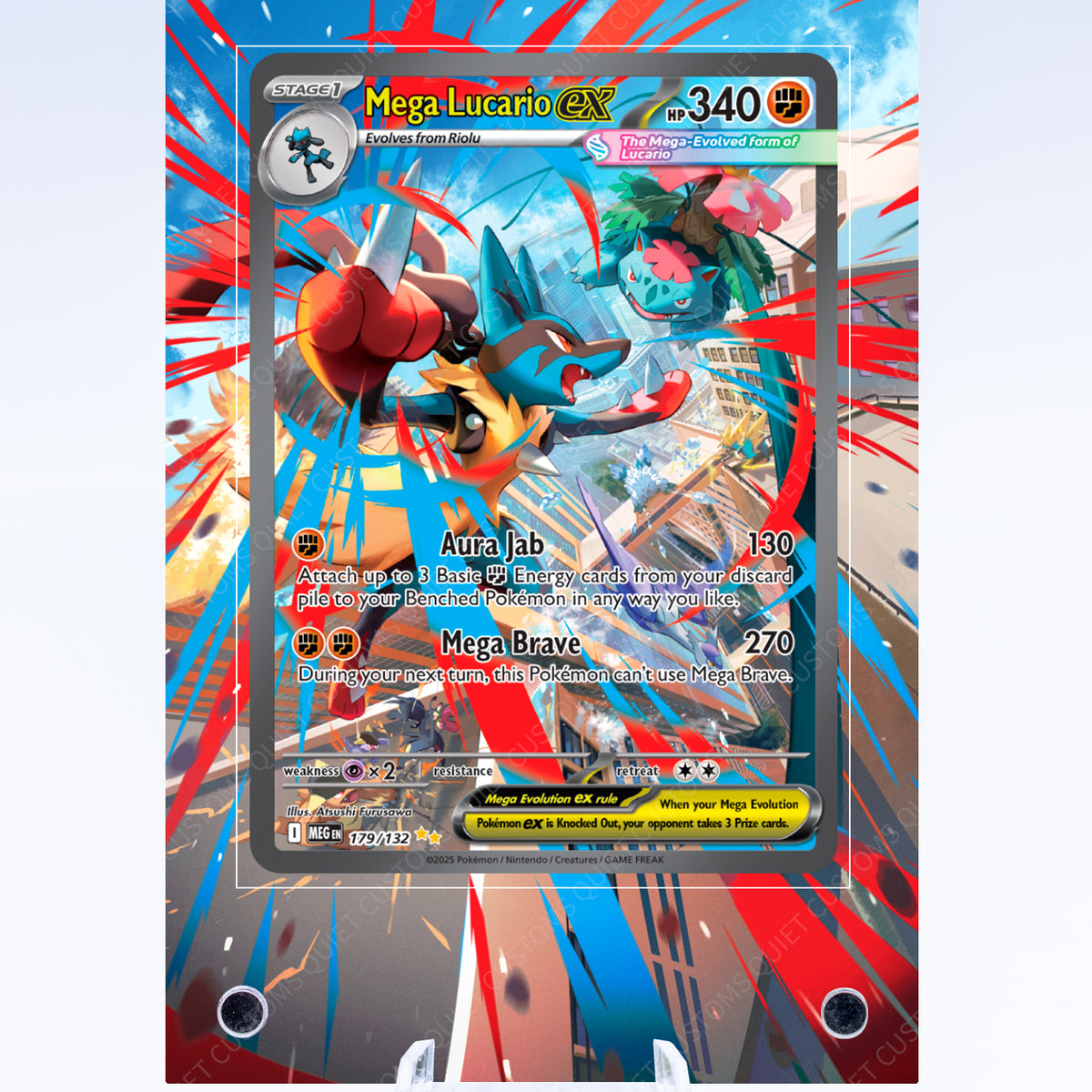 Mega Evolutions Lucario Pokemon Center ETB, image size:1200x1200