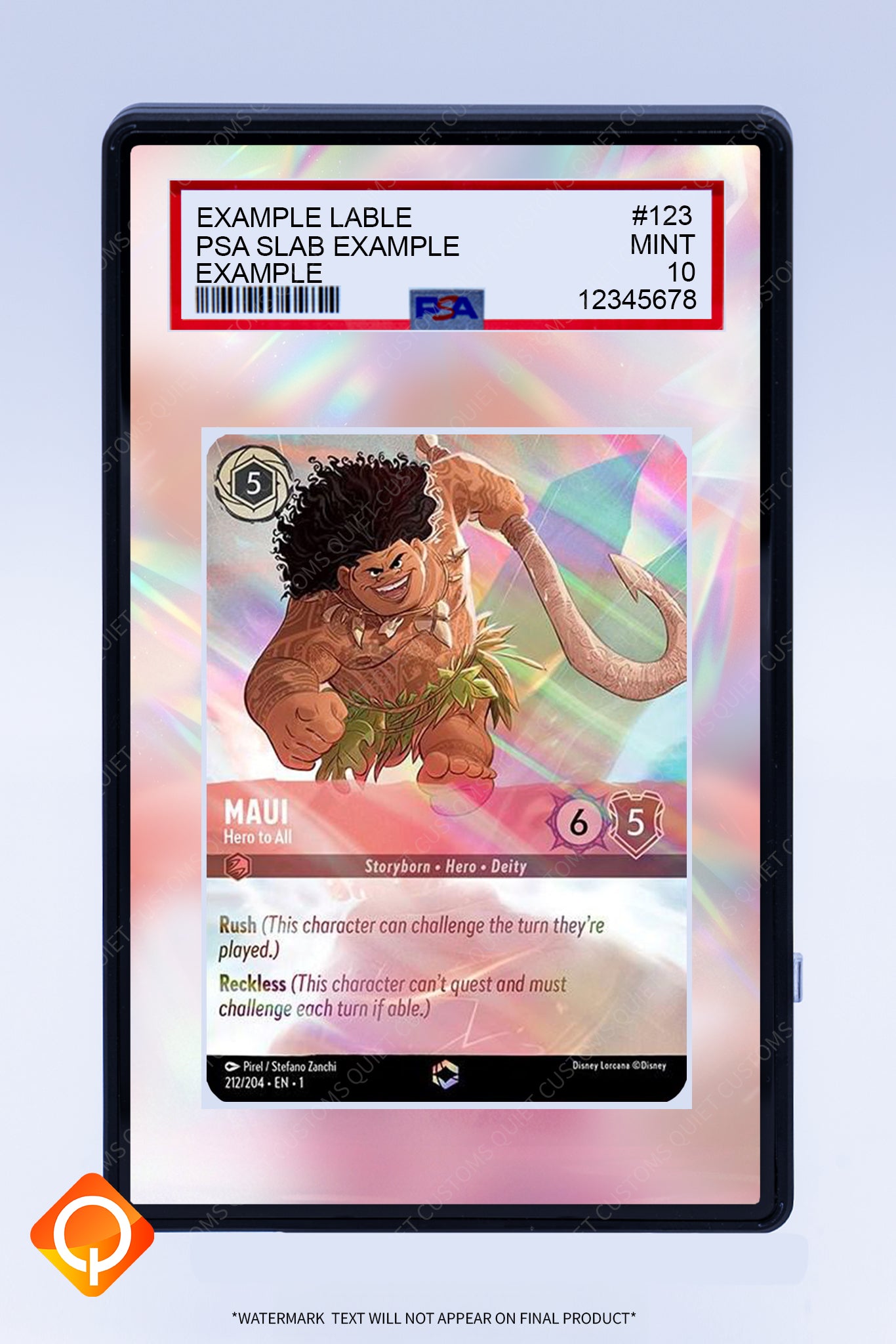 Maui 212 204 (Graded) Case