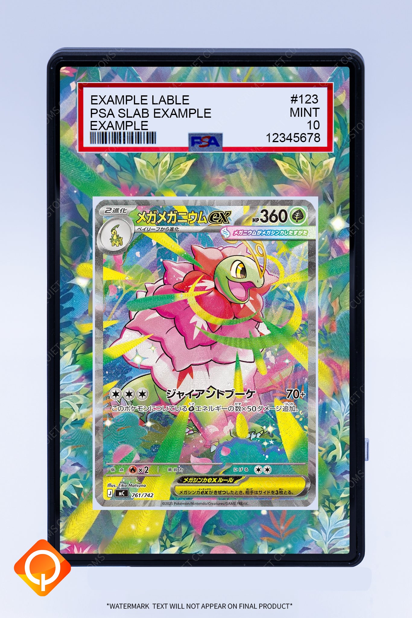 Meganium 272 217 (Graded) Case