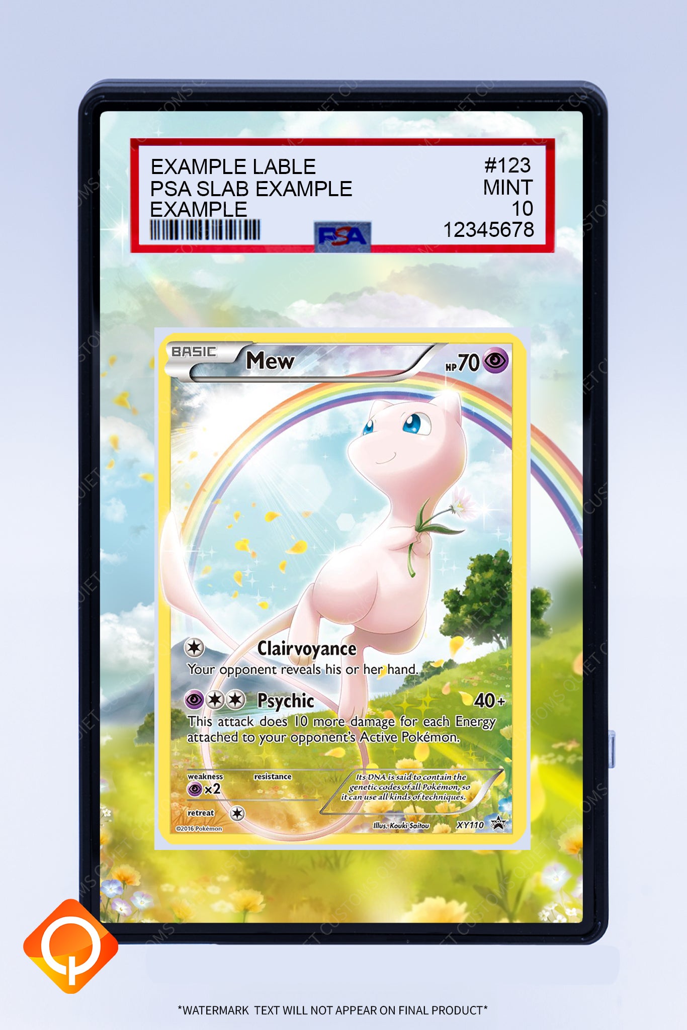 Mew XY110 (Graded) Case