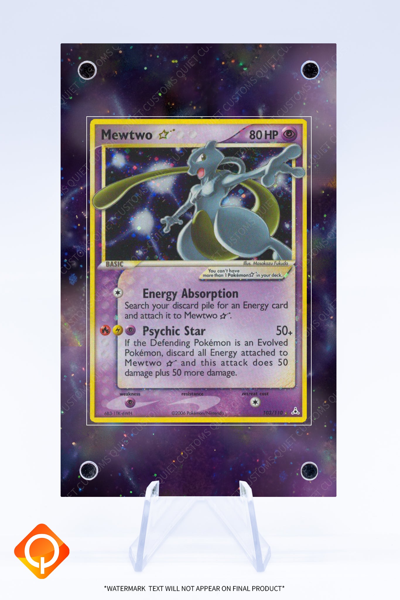 Mewtwo 103 110 Case | Art Guard (Ungraded)