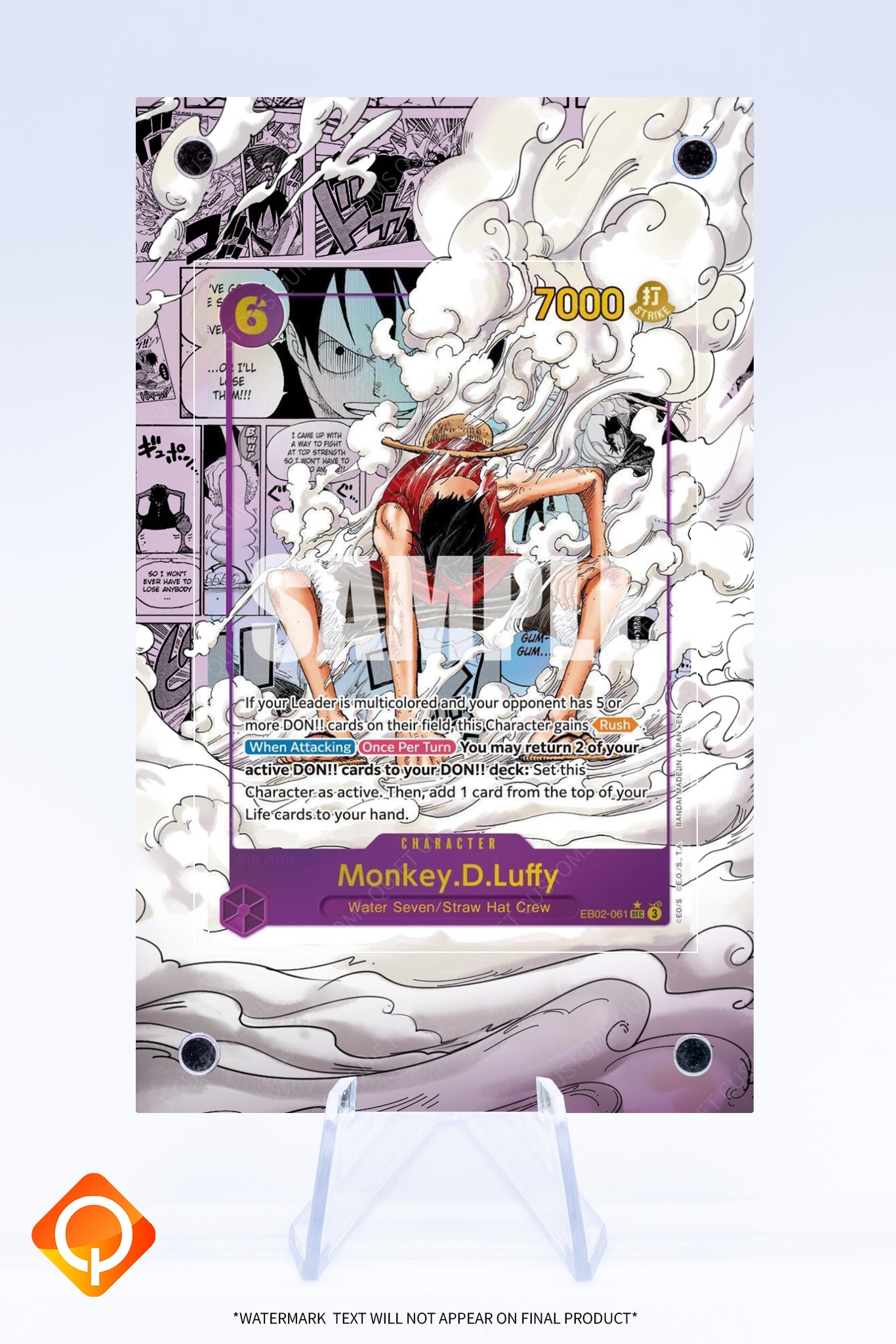 Monkey D Luffy EB02-061 | ONE PIECE | Art Guard (Ungraded)
