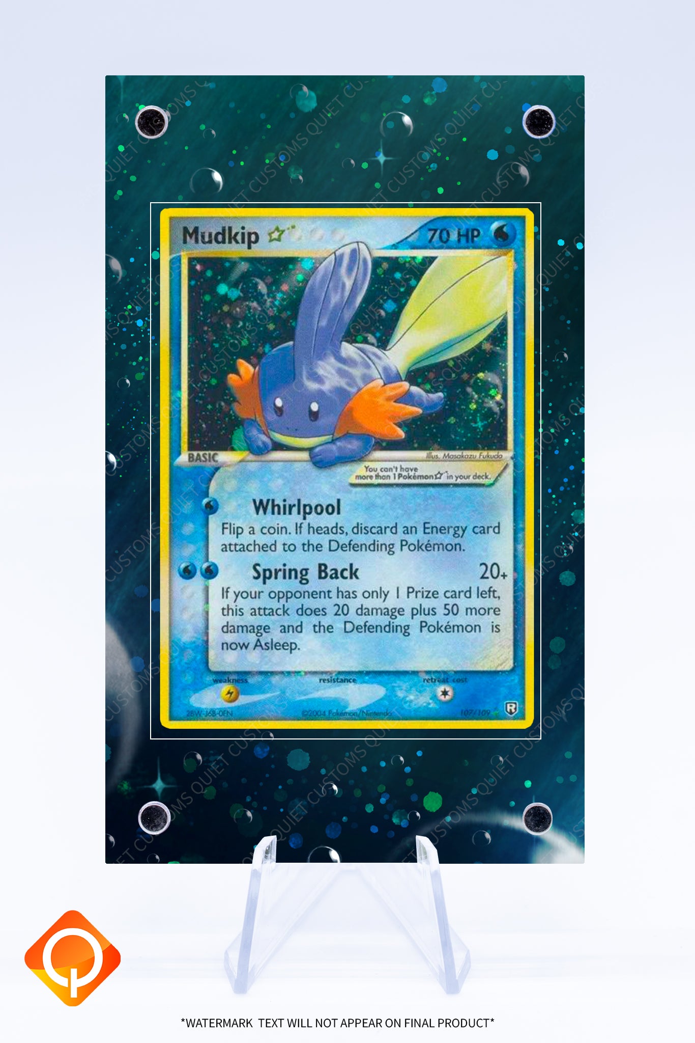 Mudkip 107 109 Case | Art Guard (Ungraded)