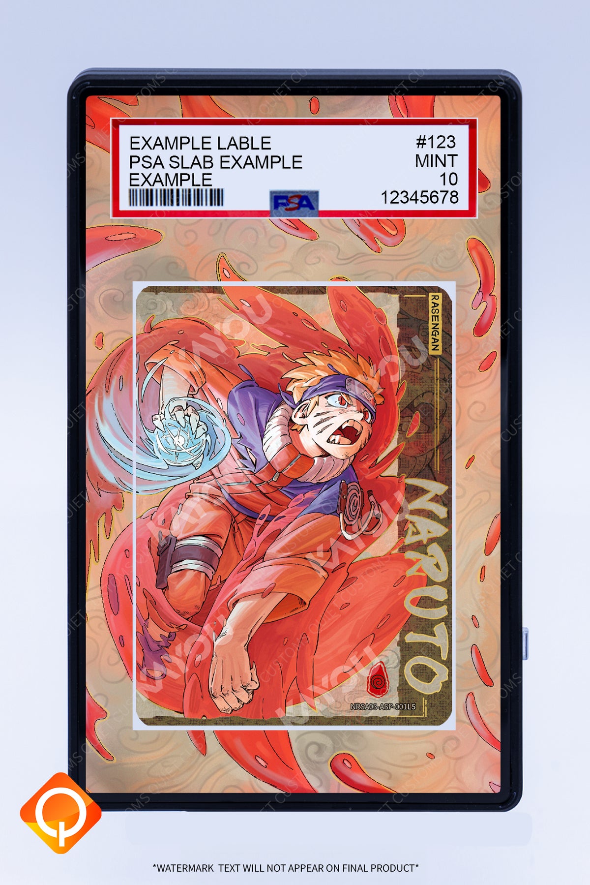 Naruto Uzumaki ASP-001L5 (Graded) Case