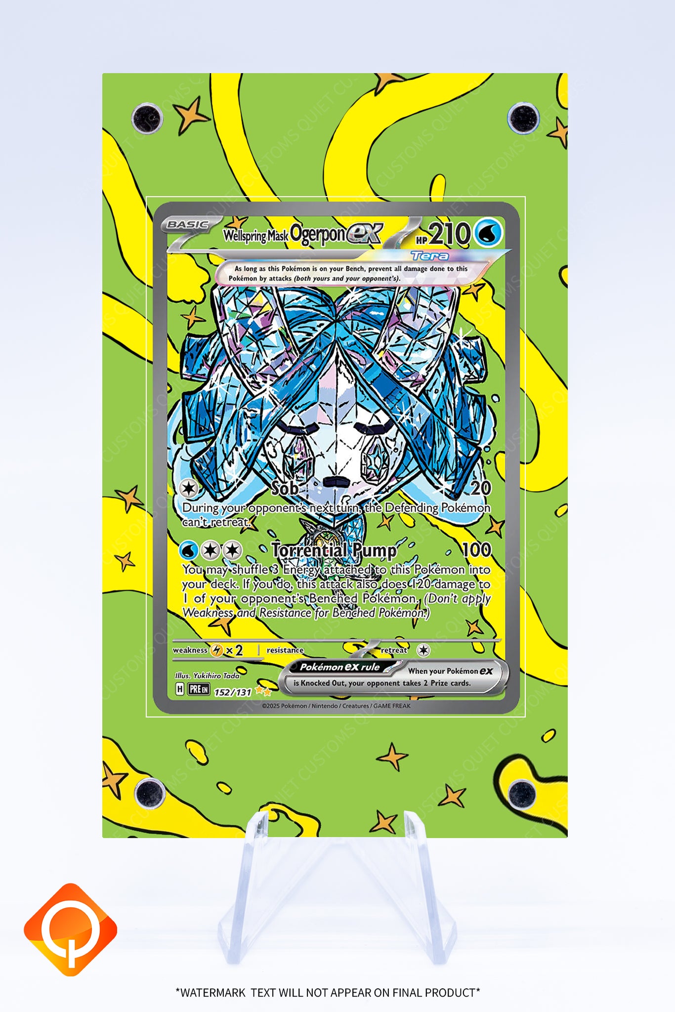 Ogerpon EX 152 131 Case | Art Guard (Ungraded)