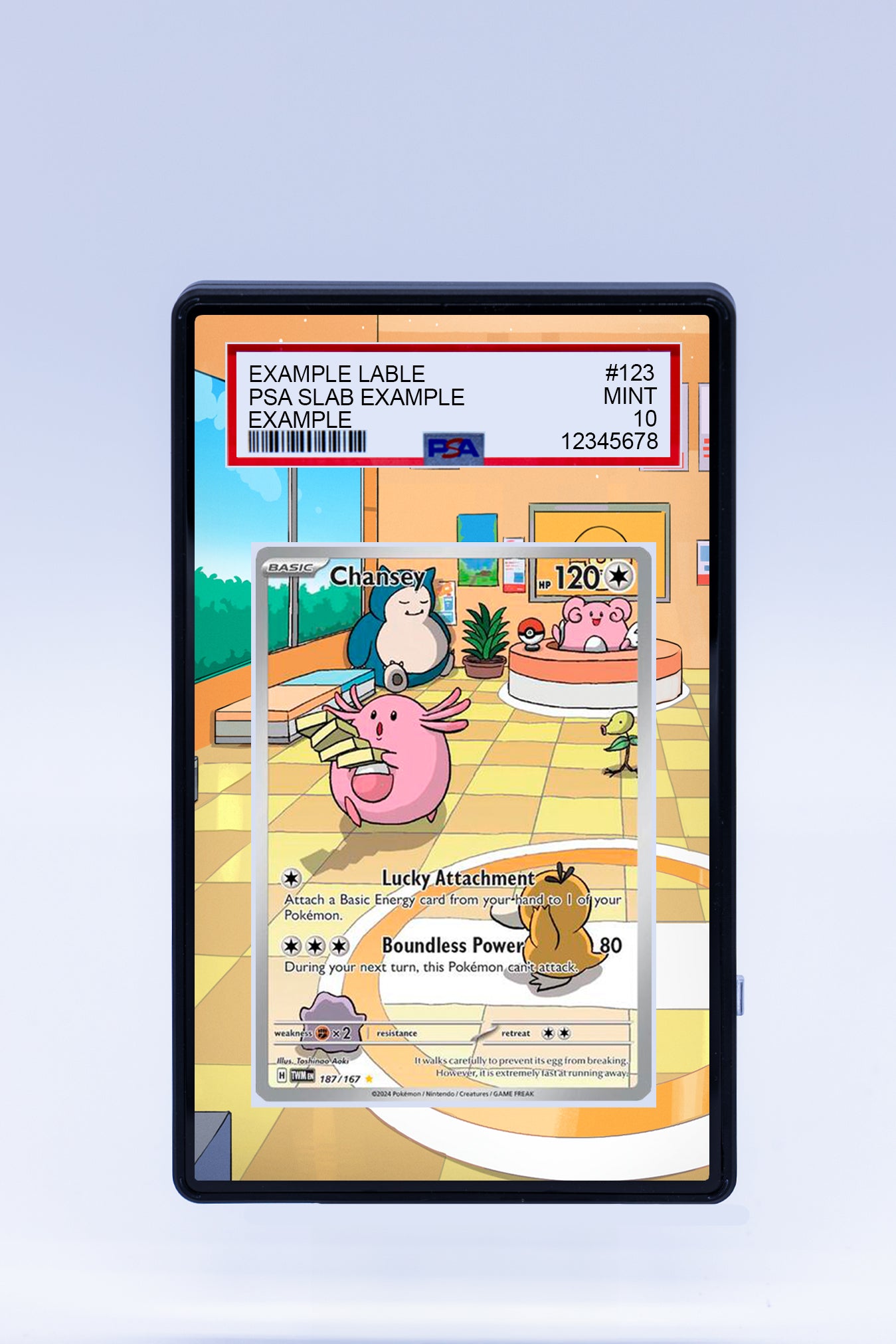 Chansey 187 167 (Graded) Case