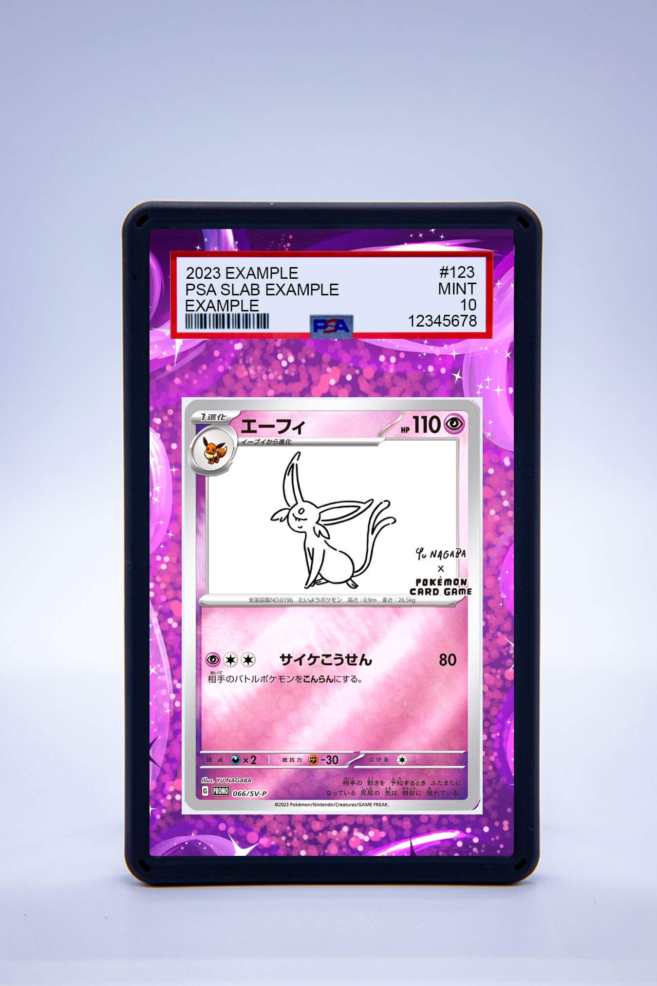 Espeon 066 SV-P Yu Nagaba (Graded) Case