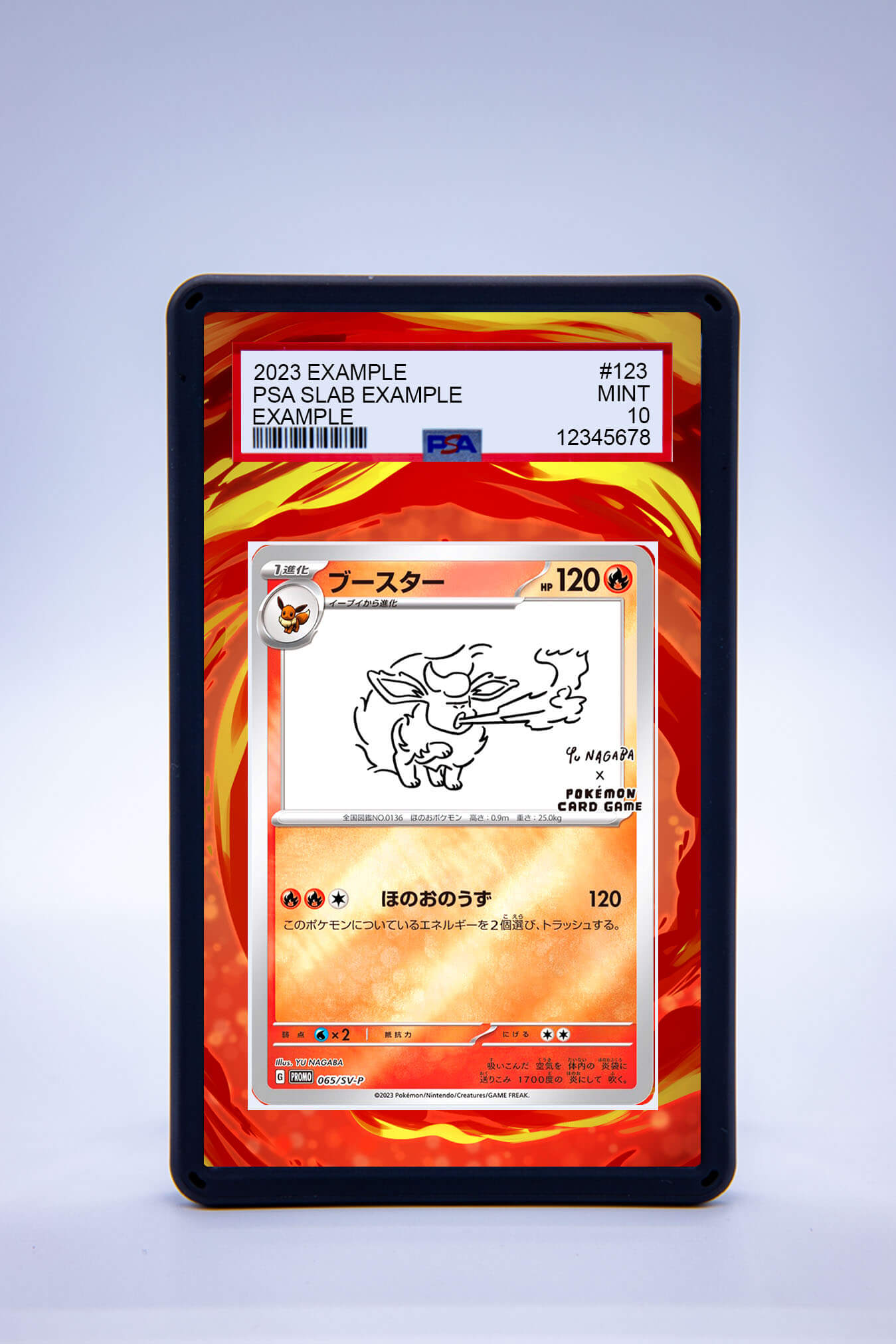 Flareon 065 SV-P Yu Nagaba (Graded) Case