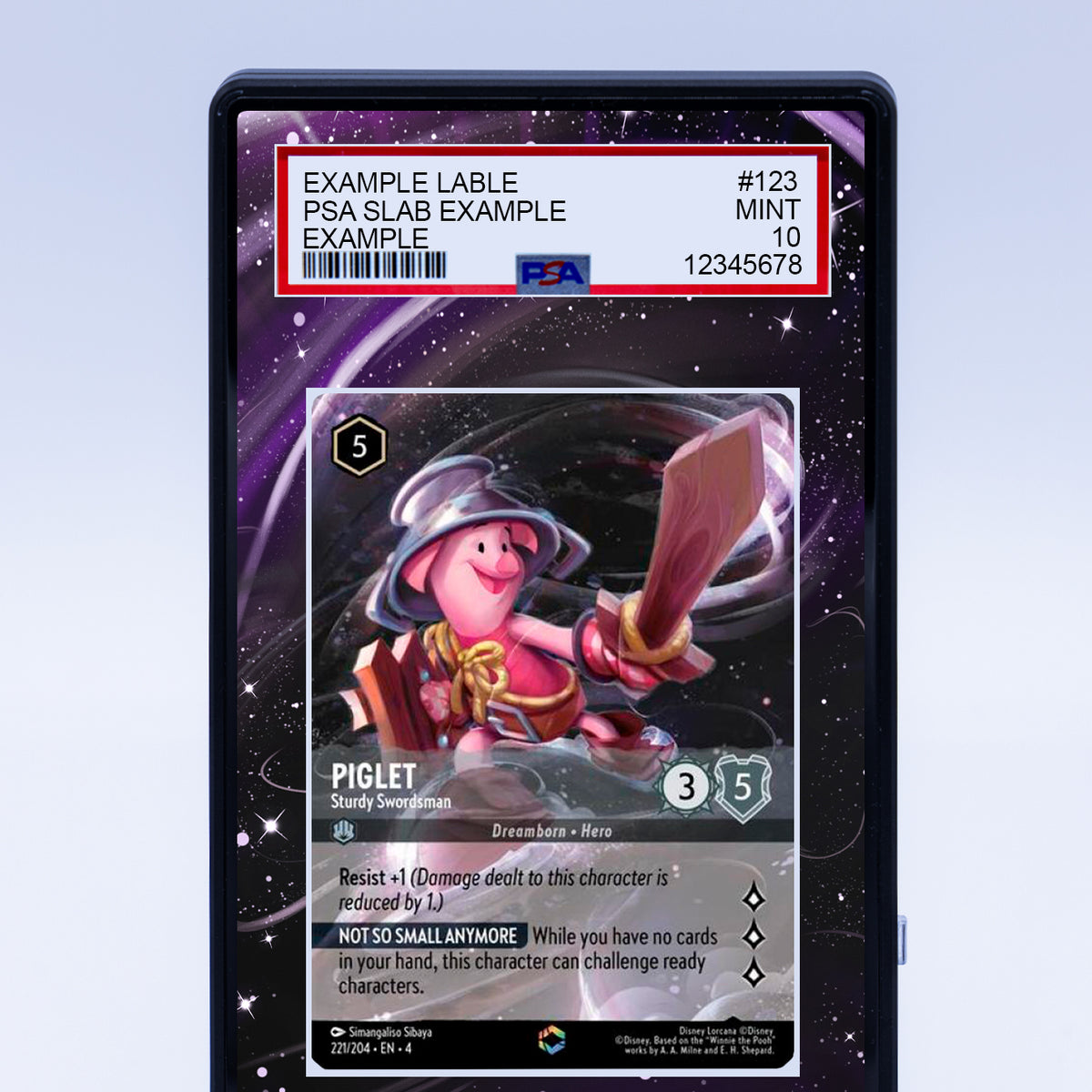 Piglet 211 204 (Graded) Case