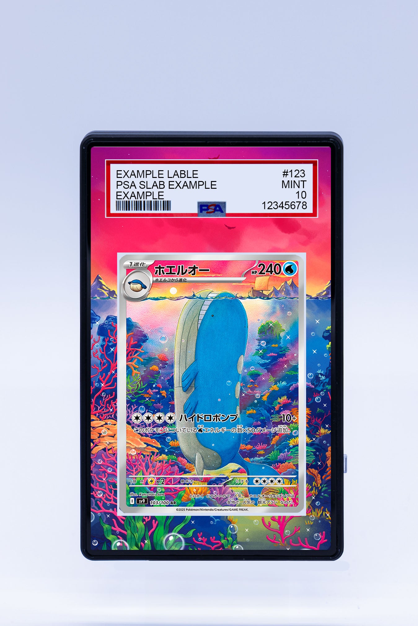 Wailord 162 159 (Graded) Case